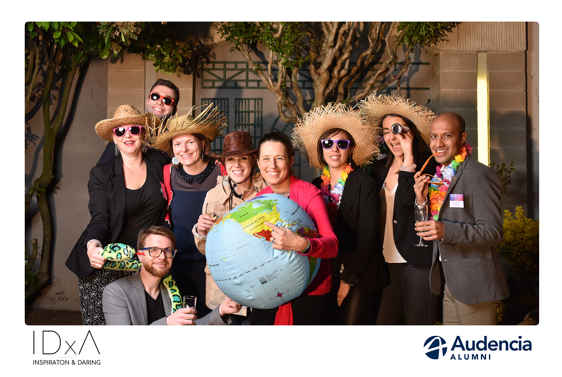 Photocall Audencia Alumni Hotel de horticulture Nantes Lensman