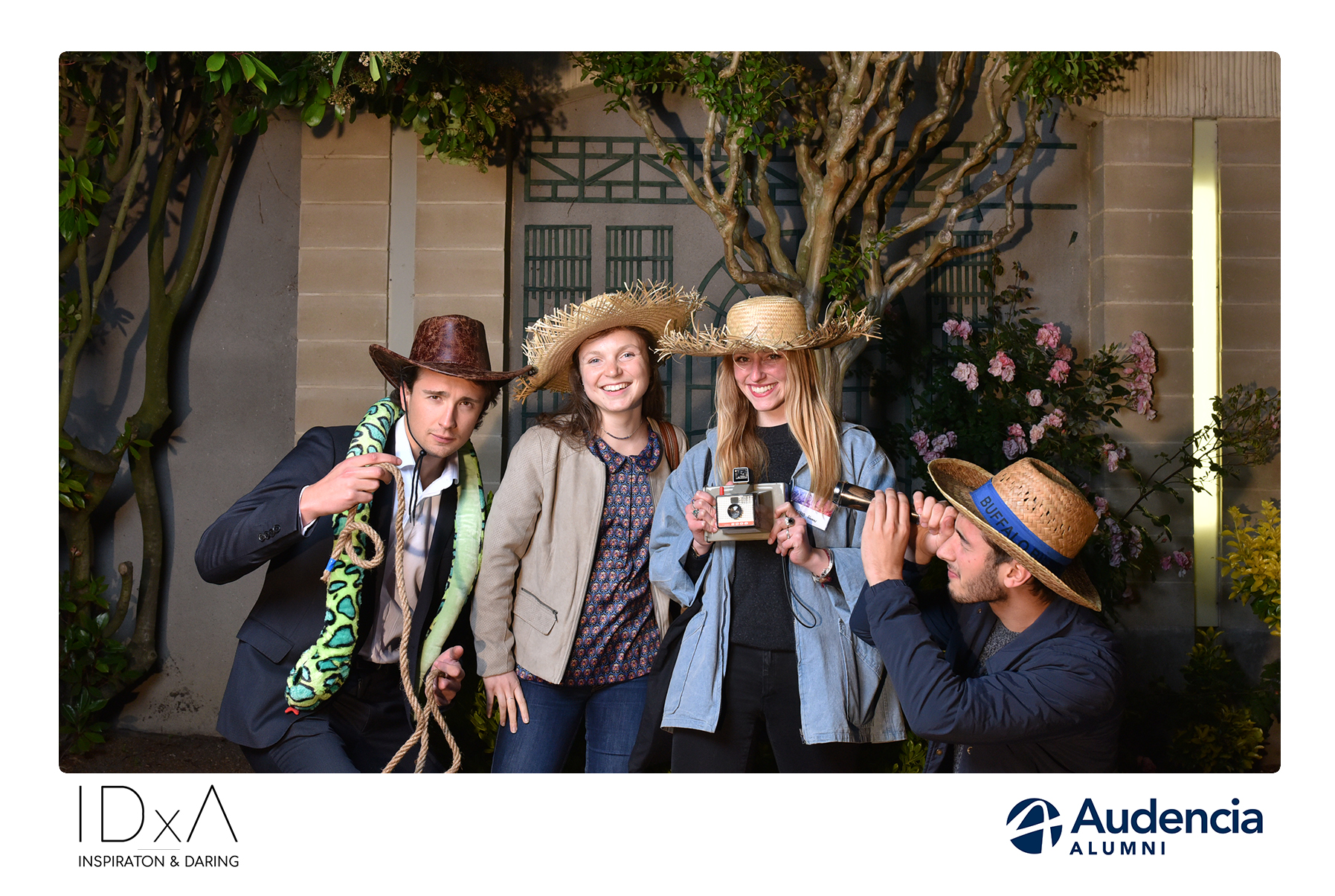 Photocall Audencia Alumni Hotel de horticulture Nantes Lensman