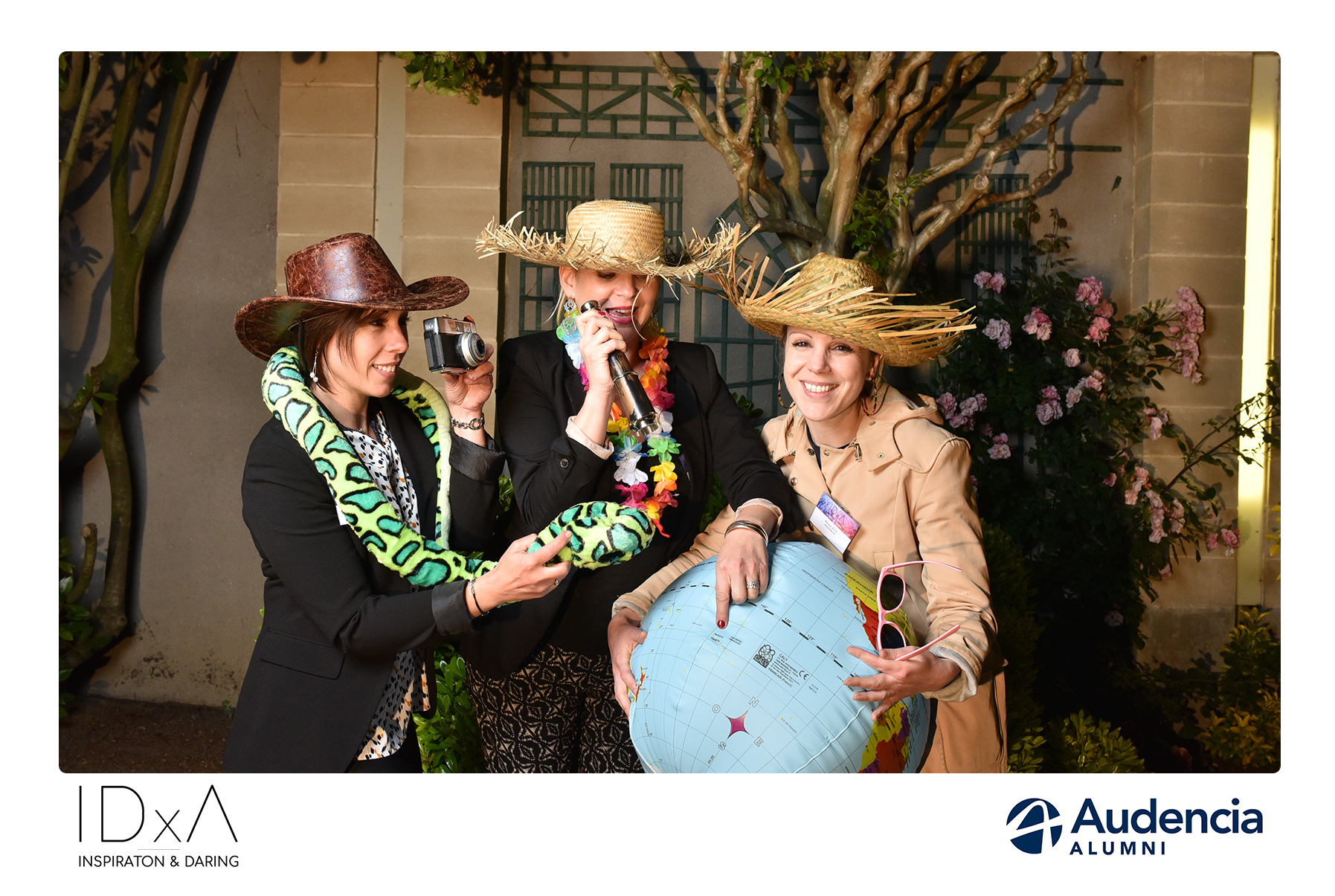 Photocall Audencia Alumni Hotel de horticulture Nantes Lensman