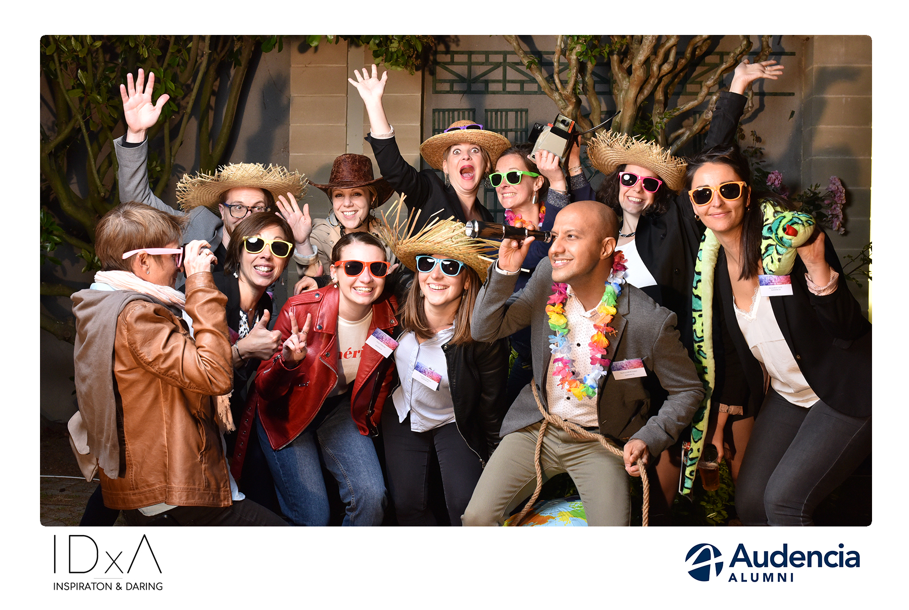 Photocall Audencia Alumni Hotel de horticulture Nantes Lensman