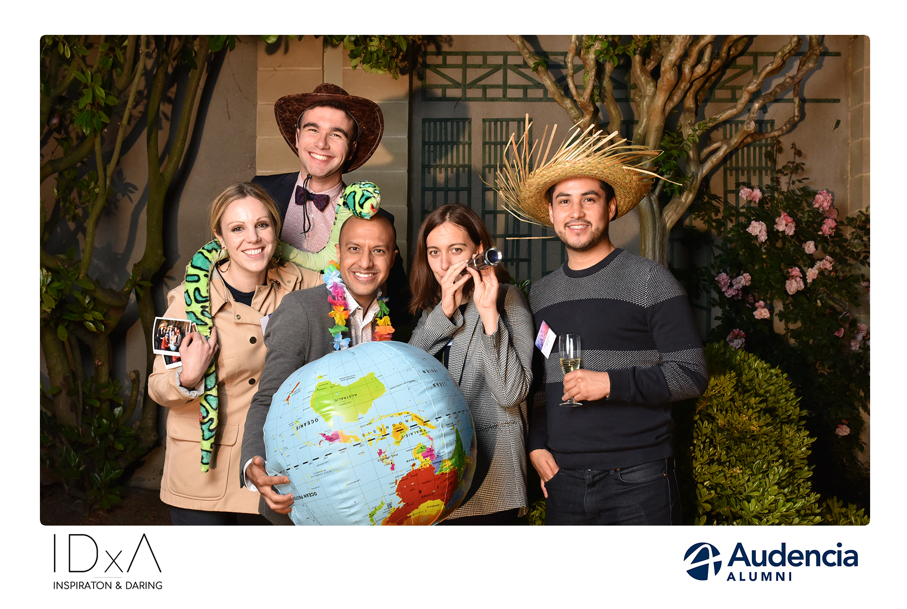 Photocall Audencia Alumni Hotel de horticulture Nantes Lensman