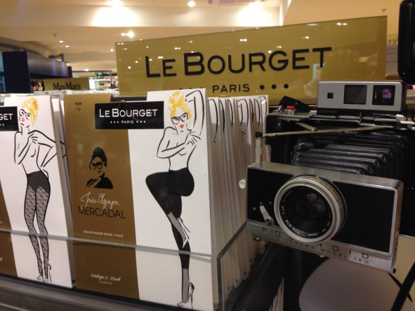 animation polaroid le Bourget Ines Olympe Mercadal