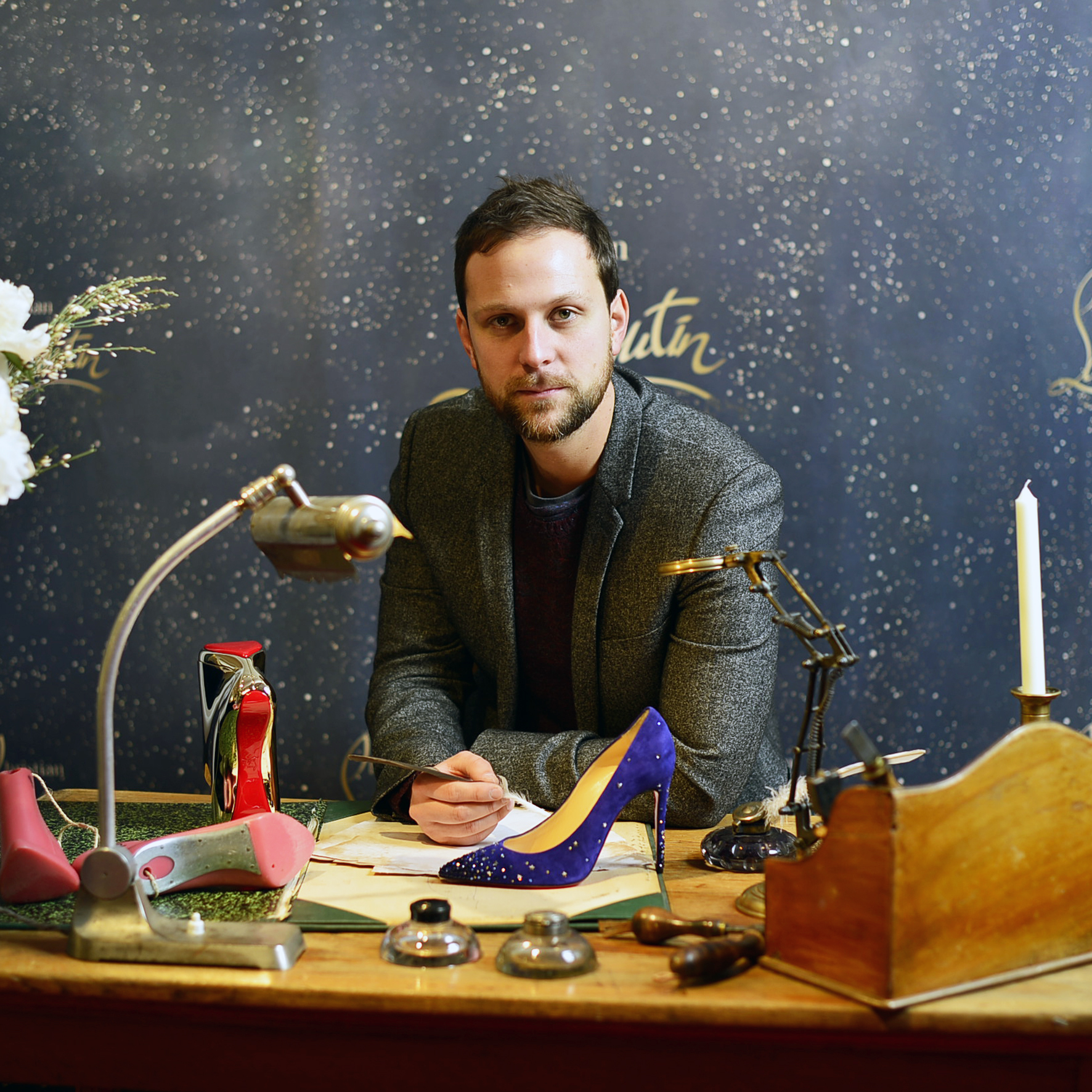 Animation Photocall Christmas Party Christian Louboutin Paris Pierre Rochefort Lensman