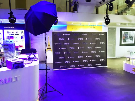 Animation Photocall Renault Atelier Champs Elysees Paris Lensman