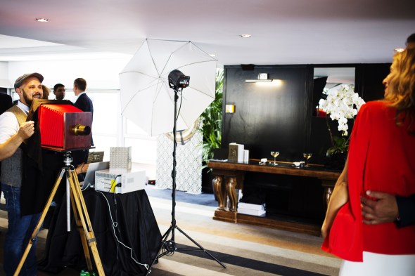 Animation Photocall Retro Chambre Photographique Yachts De Paris Win Win Lensman