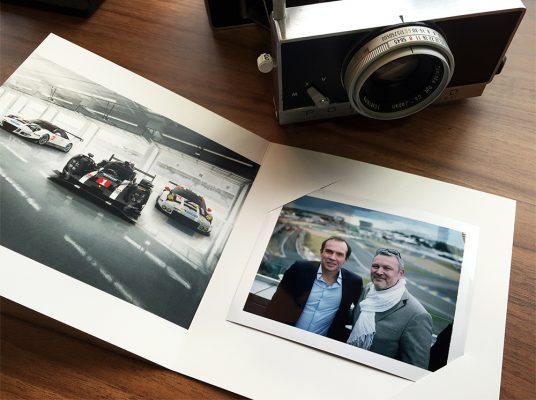 Animation Polaroid Retro Vintage Pochette Porsche France h Mans Lensman