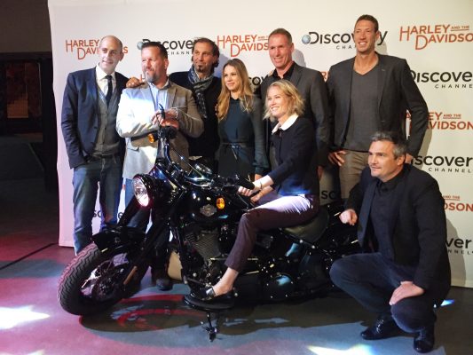 Photocall Polaroid Retro Harley And The Davidson Discovery Channel Eurosport Lensman