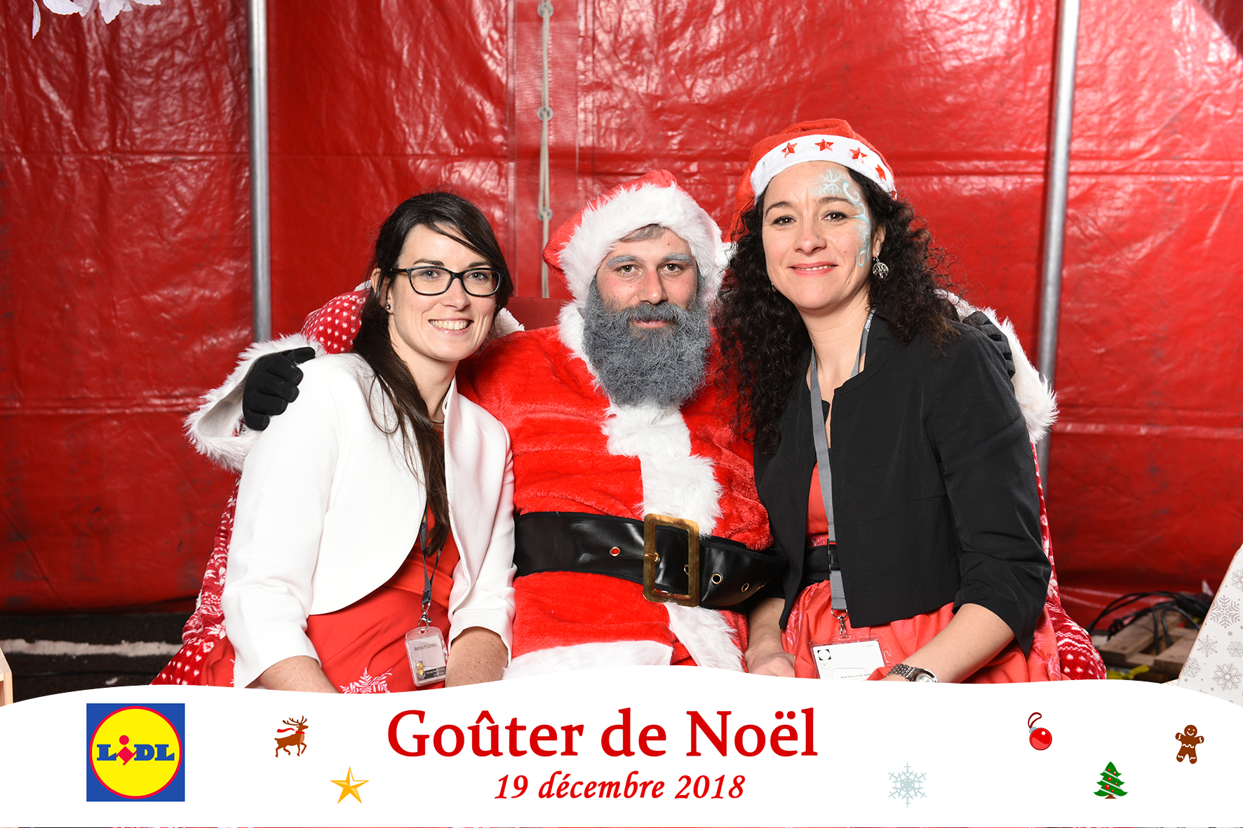 Photocall Reportage Photo Christmas Party Lidl Bretagne Lensman