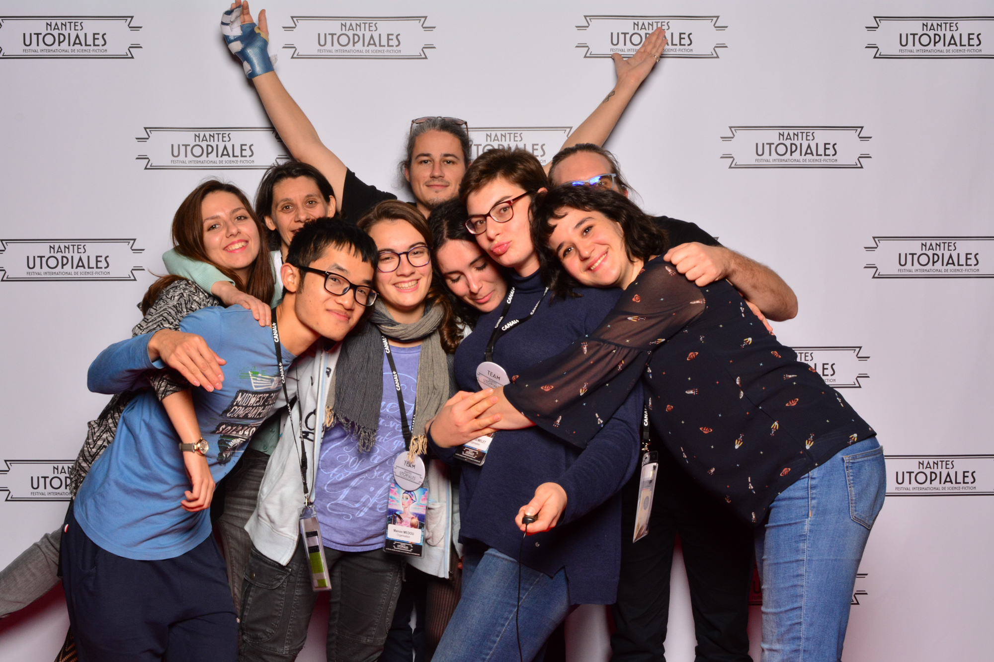 Reportage Photo Photocall Festival International De Science Fiction Les Utopiales Cite Des Congres Nantes Lensman
