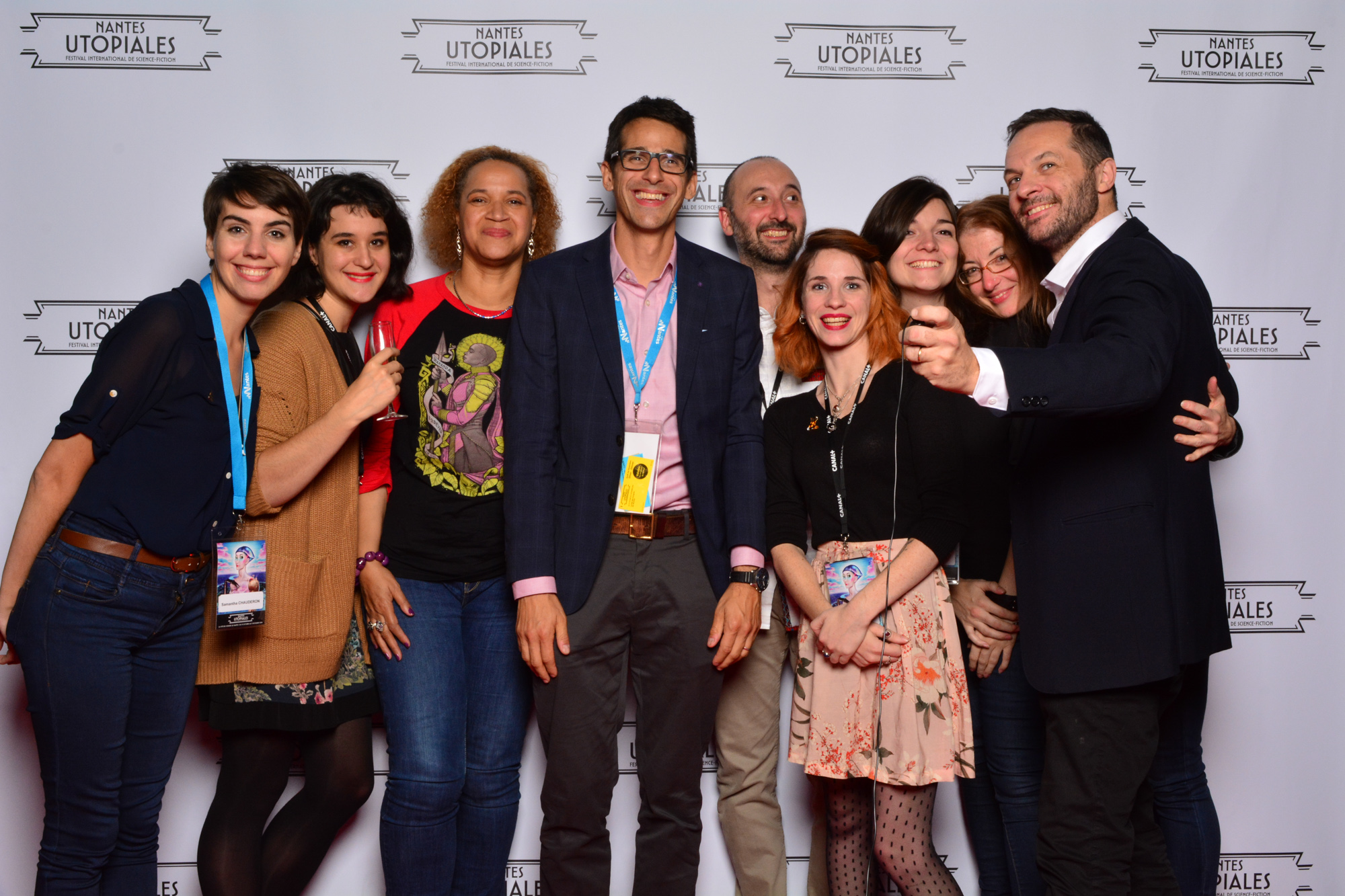 Reportage Photo Photocall Festival International De Science Fiction Les Utopiales Cite Des Congres Nantes Lensman