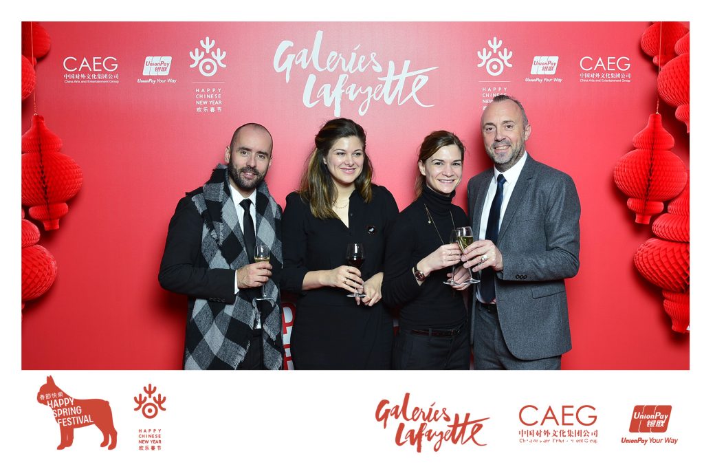 Reportage Photo Photocall Inauguration Vitrines Galeries Lafayette Haussman Paris Lensman