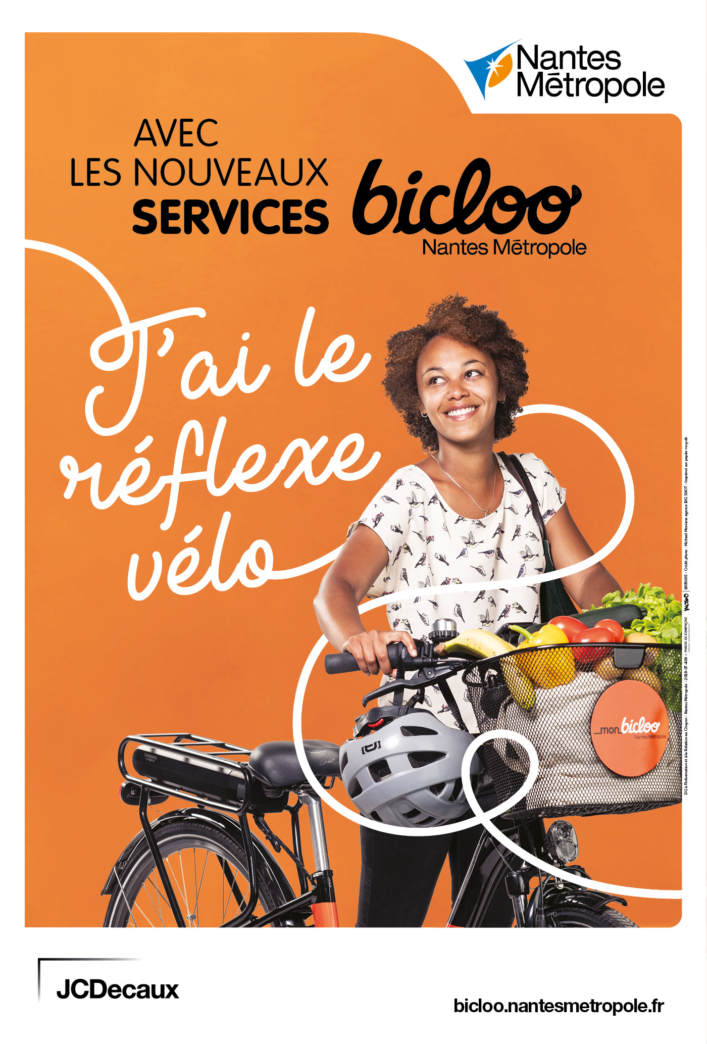 Shooting Photo Campagne Bicloo Jc Decaux Nantes Metropoles Lensman