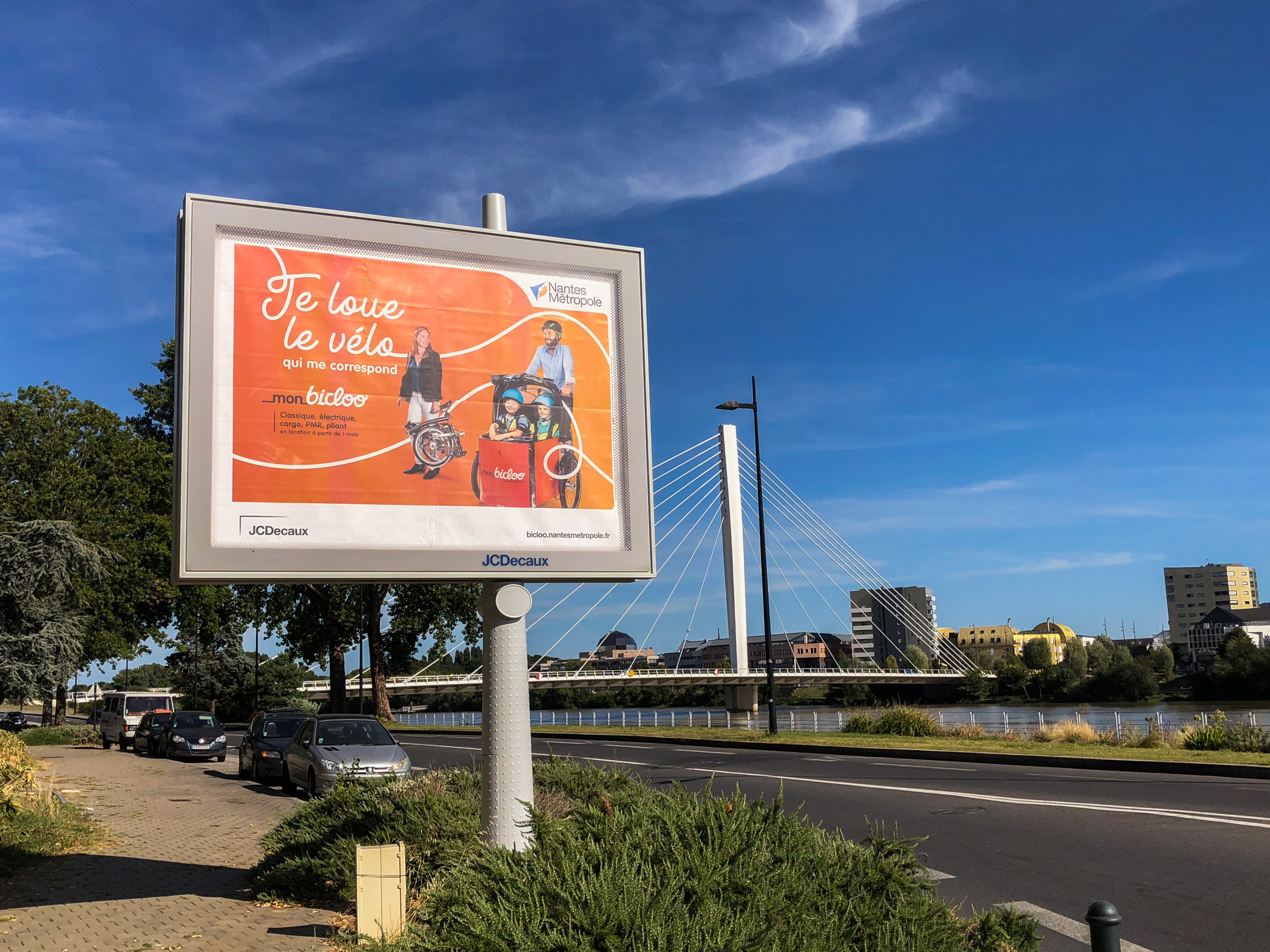 Shooting Photo Campagne Bicloo Jc Decaux Nantes Metropoles Lensman