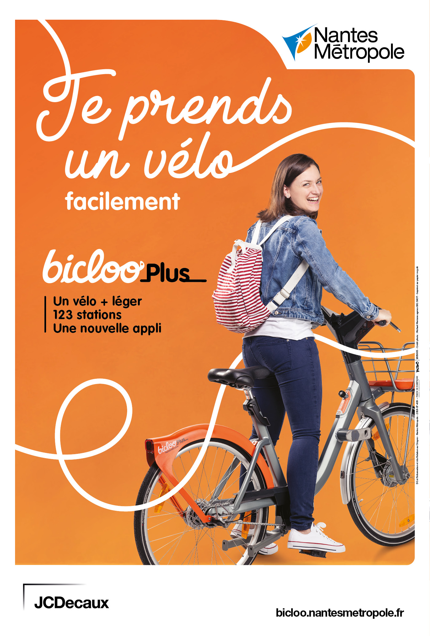 Shooting Photo Campagne Bicloo Jc Decaux Nantes Metropoles Lensman