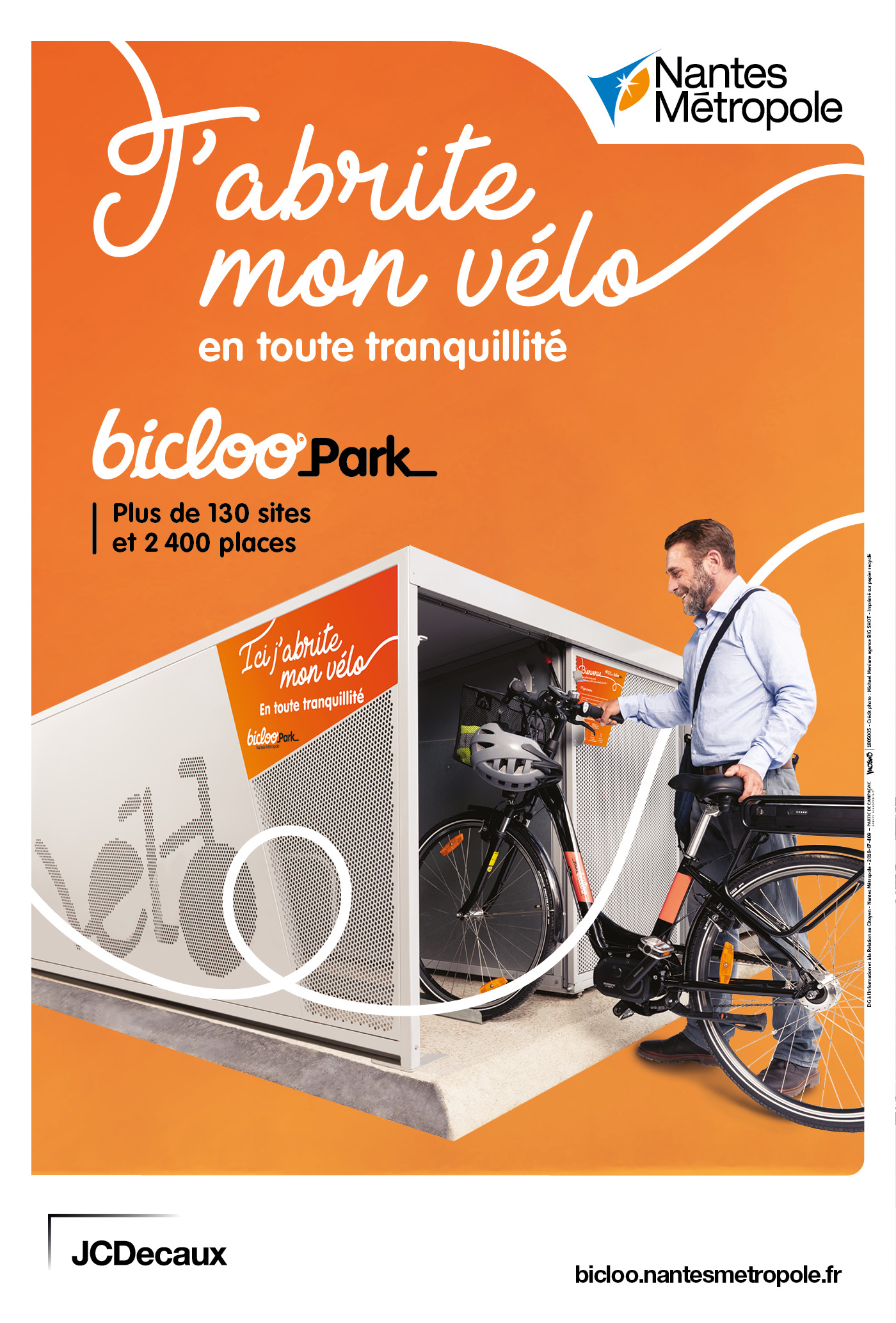 Shooting Photo Campagne Bicloo Jc Decaux Nantes Metropoles Lensman