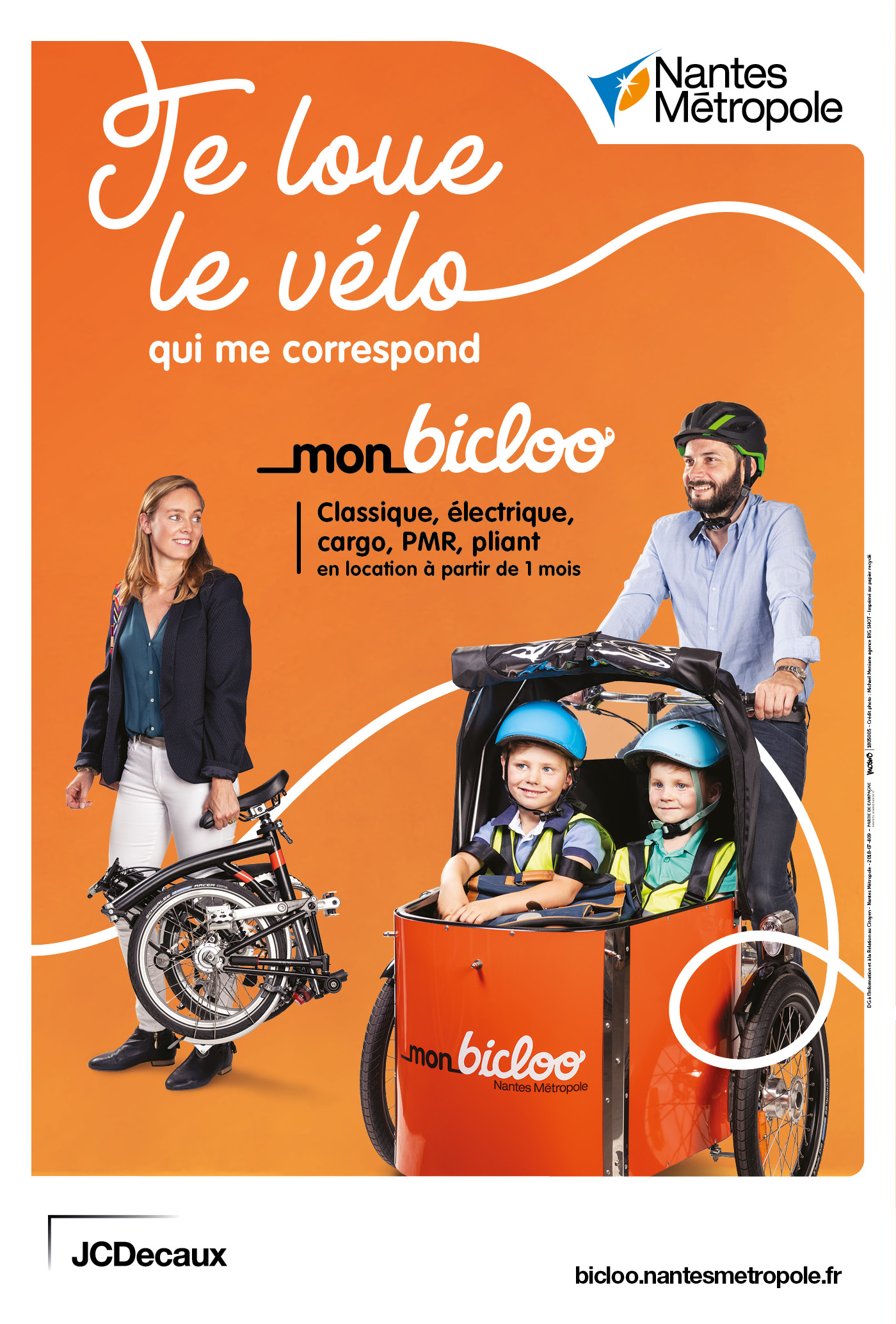 Shooting Photo Campagne Bicloo Jc Decaux Nantes Metropoles Lensman