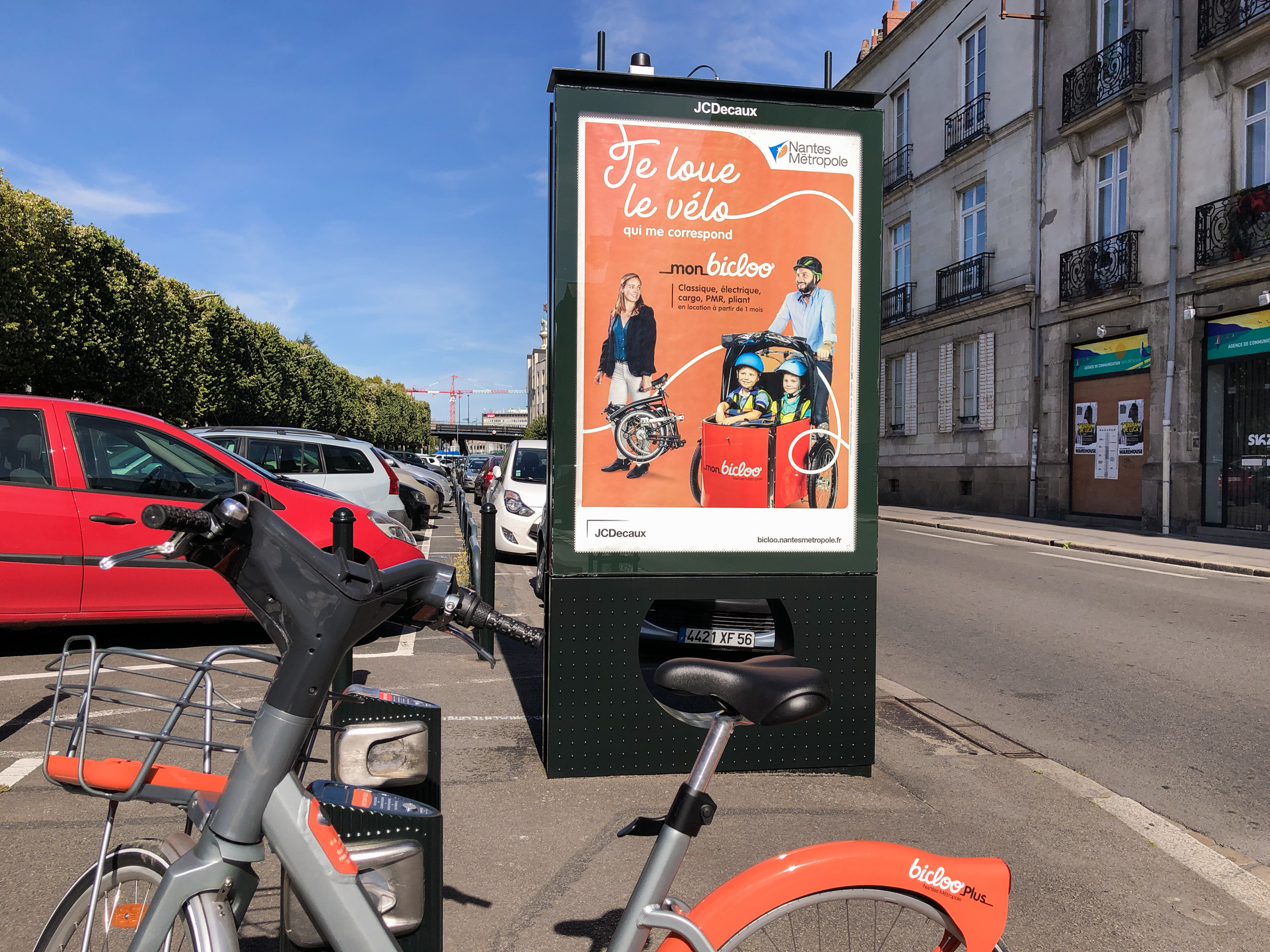 Shooting Photo Campagne Bicloo Jc Decaux Nantes Metropoles Lensman
