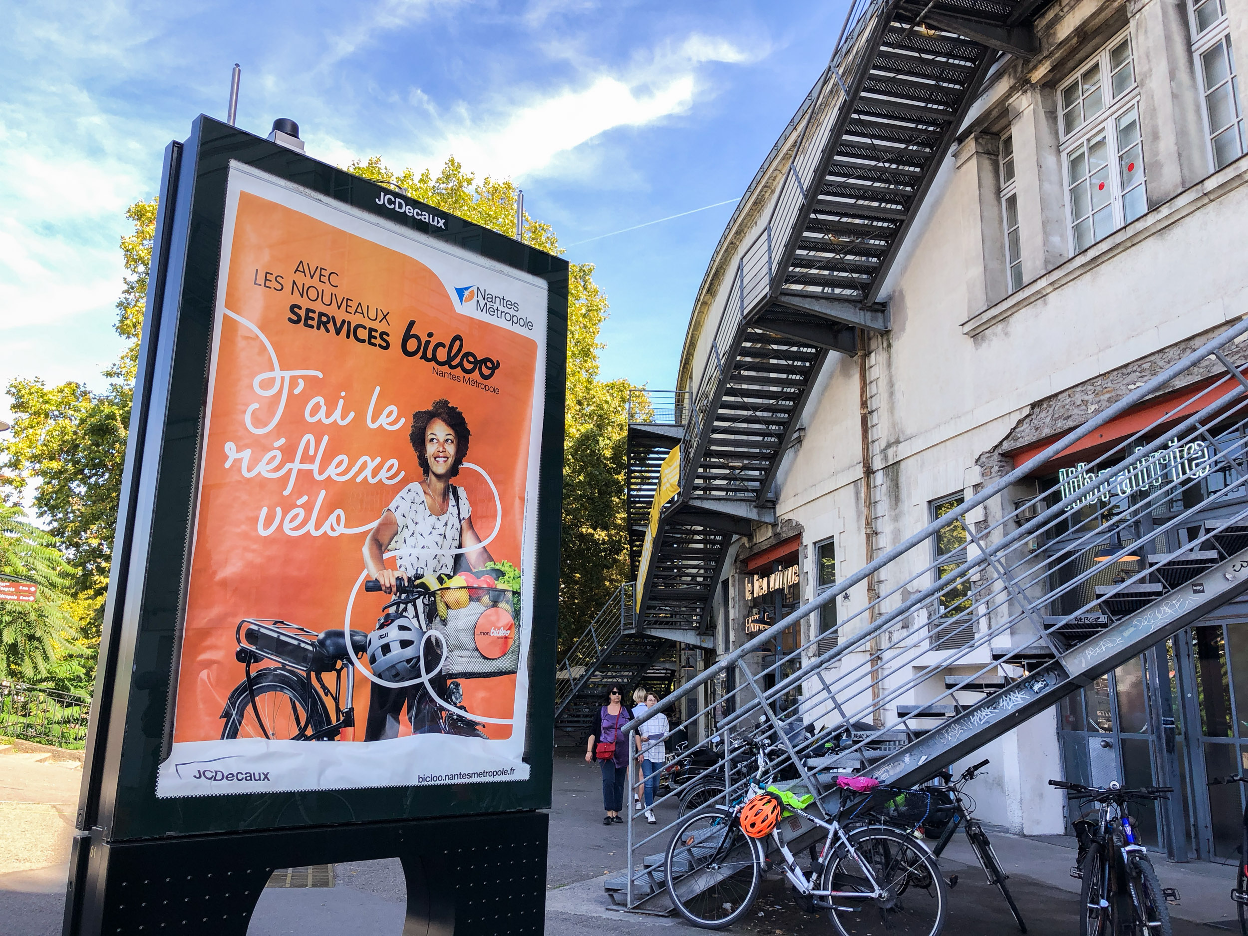 Shooting Photo Campagne Bicloo Jc Decaux Nantes Metropoles Lensman