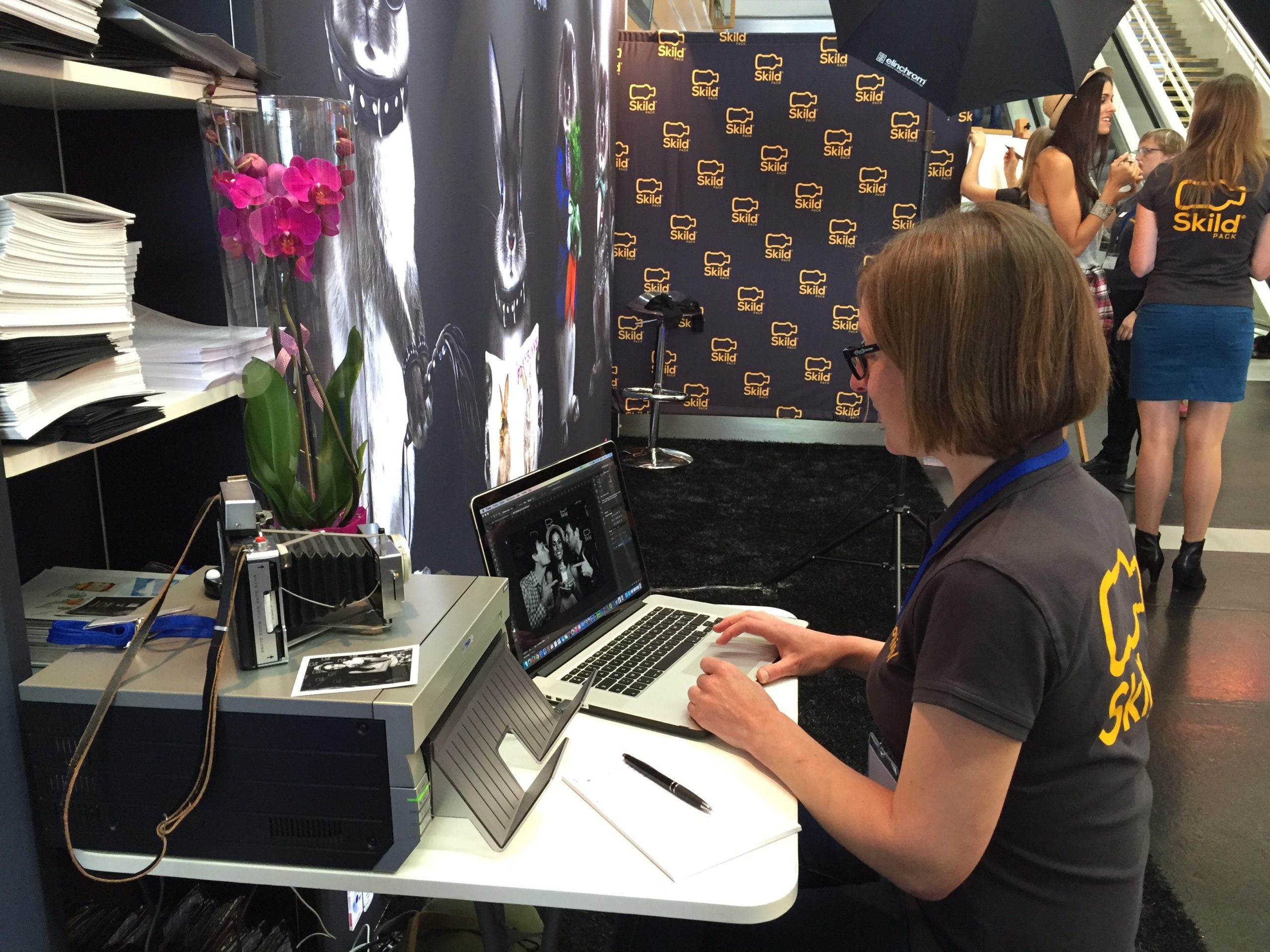 Animation Photocall Vetoquinol CIte Des congres Nantes Lensman
