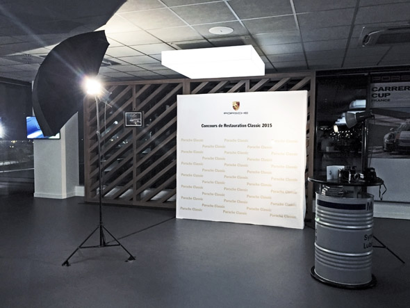 Photocall Polaroid Retro Porsche Classic France CRCP Alexis Gourre Photographe Lensman