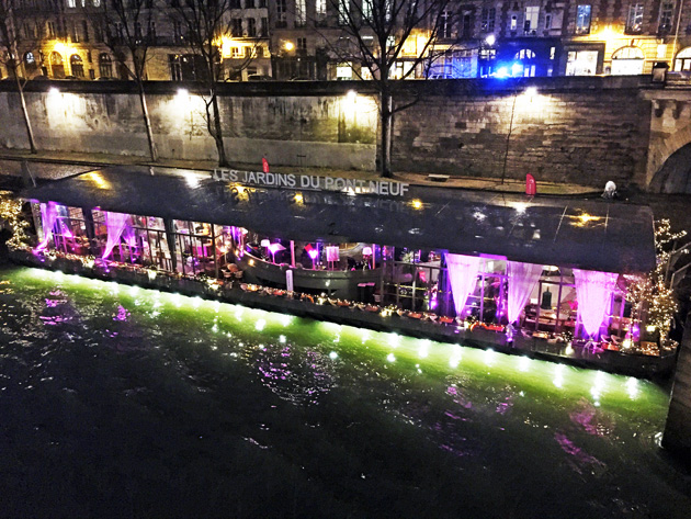 Photocall retro Jardins Du Pont Neuf Vente Privee Lensman