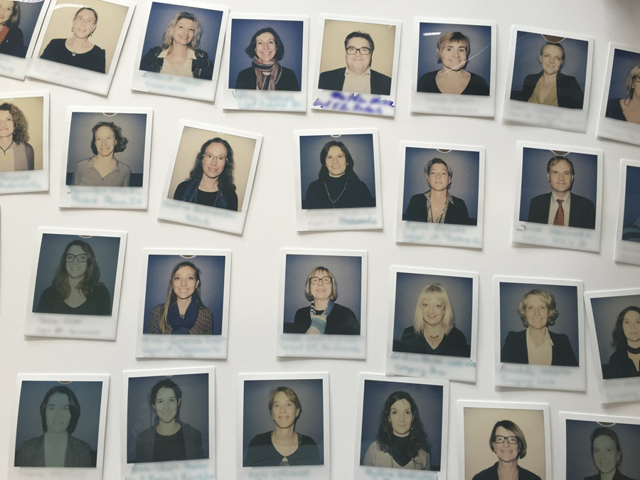 Trombinoscope Animation Polaroid Sanofi Lensman