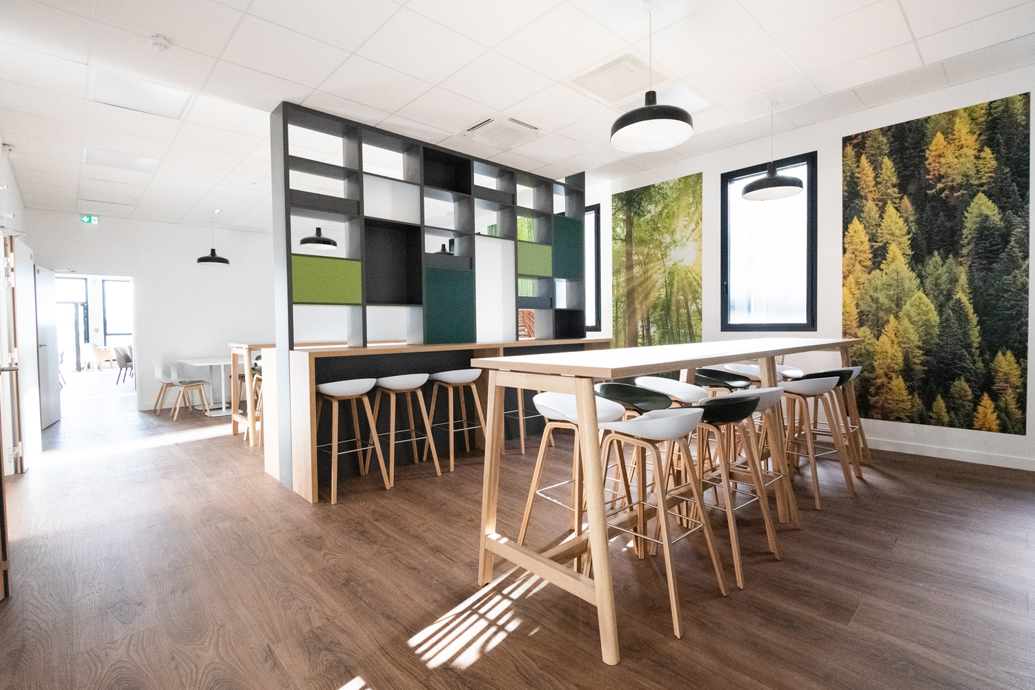 reportage photo nouveaux locaux I BP informatique banque populaire nantes