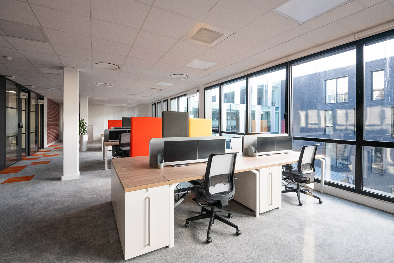 reportage photo nouveaux locaux I BP informatique banque populaire nantes