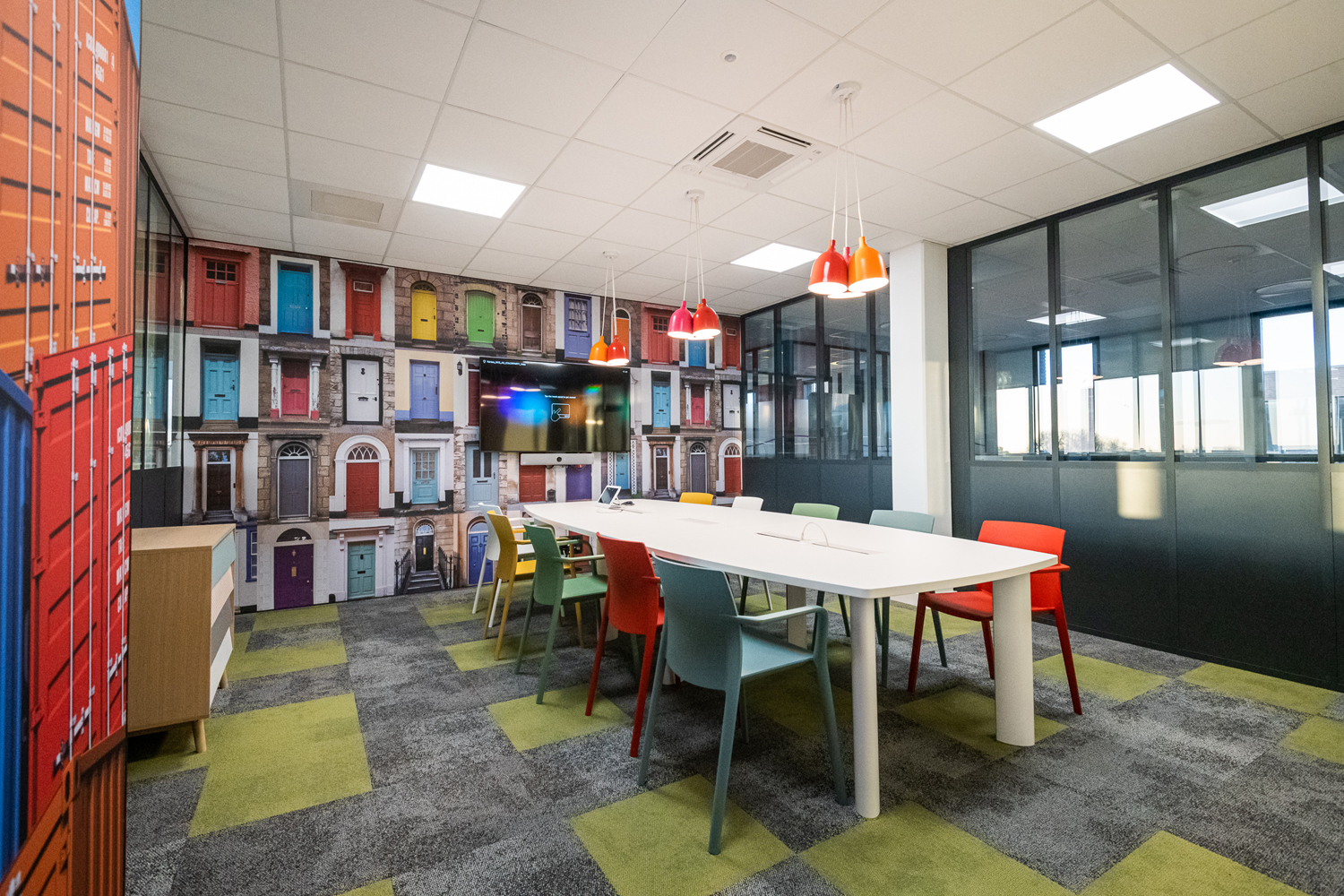 reportage photo nouveaux locaux I BP informatique banque populaire nantes
