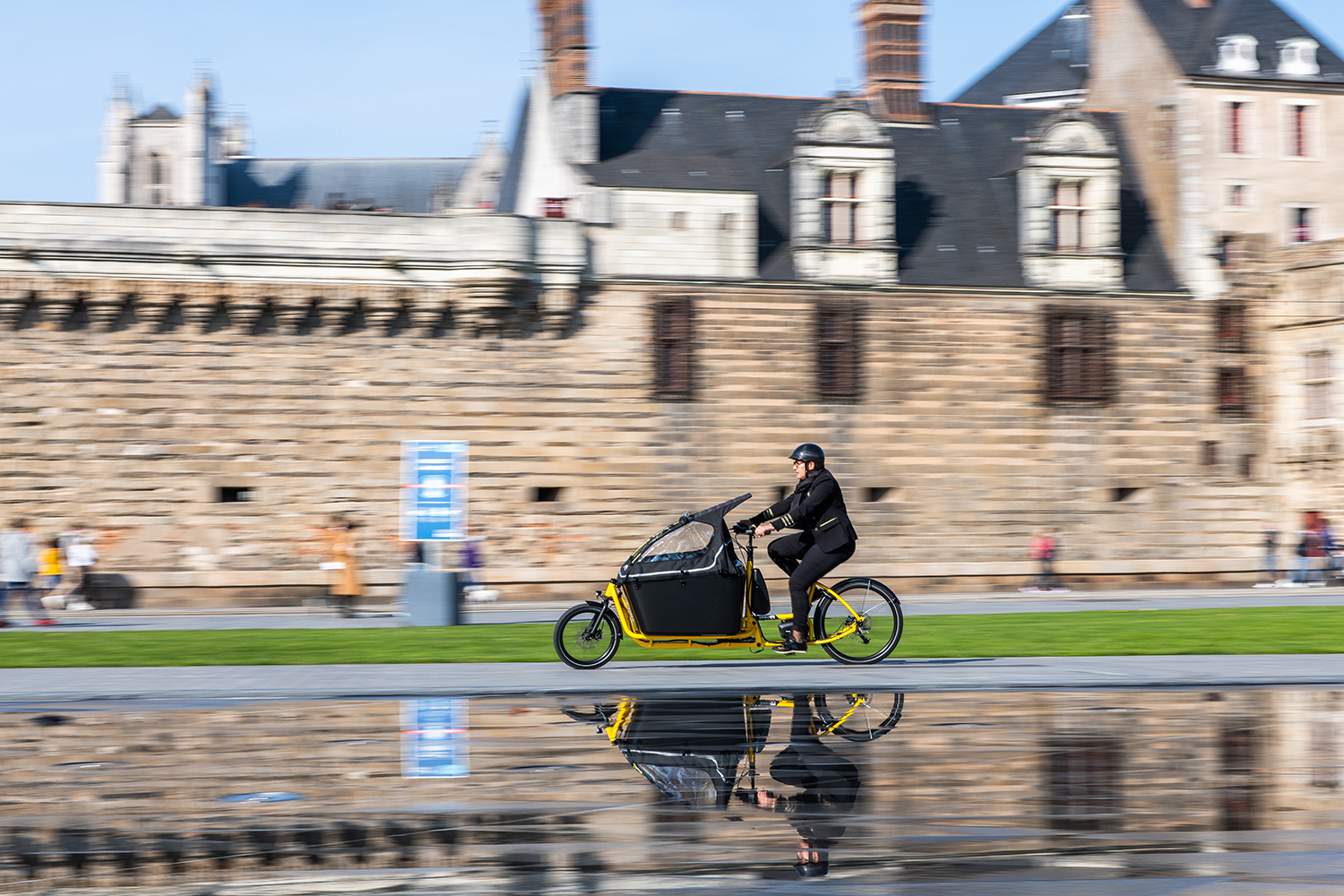 Chateau anne de bretagne Reportage photo pub velo Royom Nantes La Baule Lensman