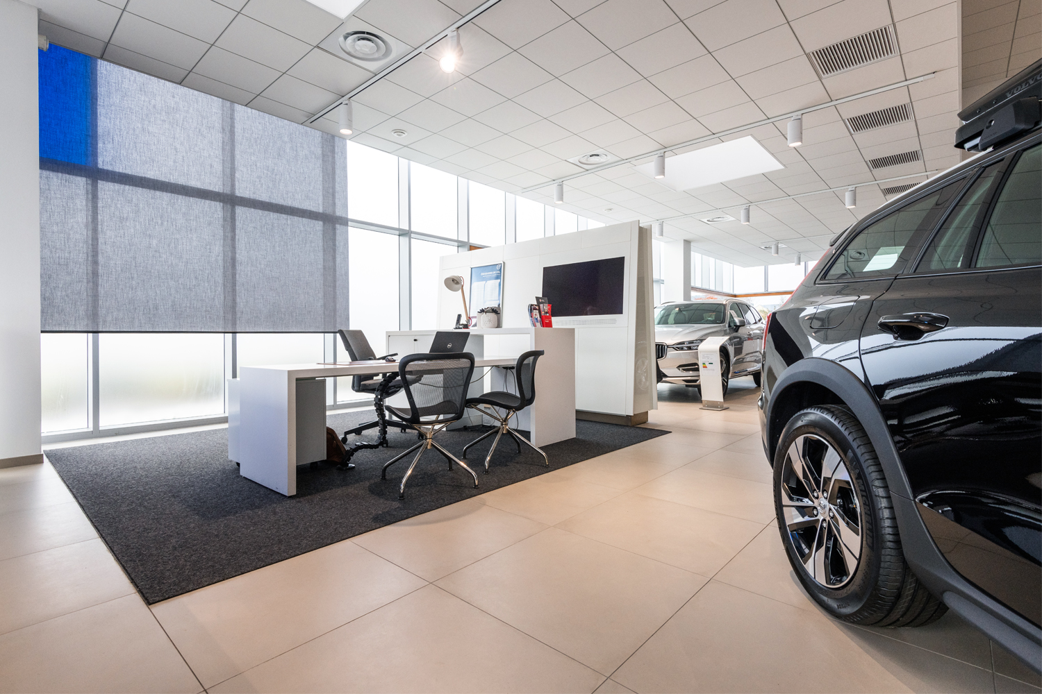 reportage photo concessionnaire automobile Volvo Lensman