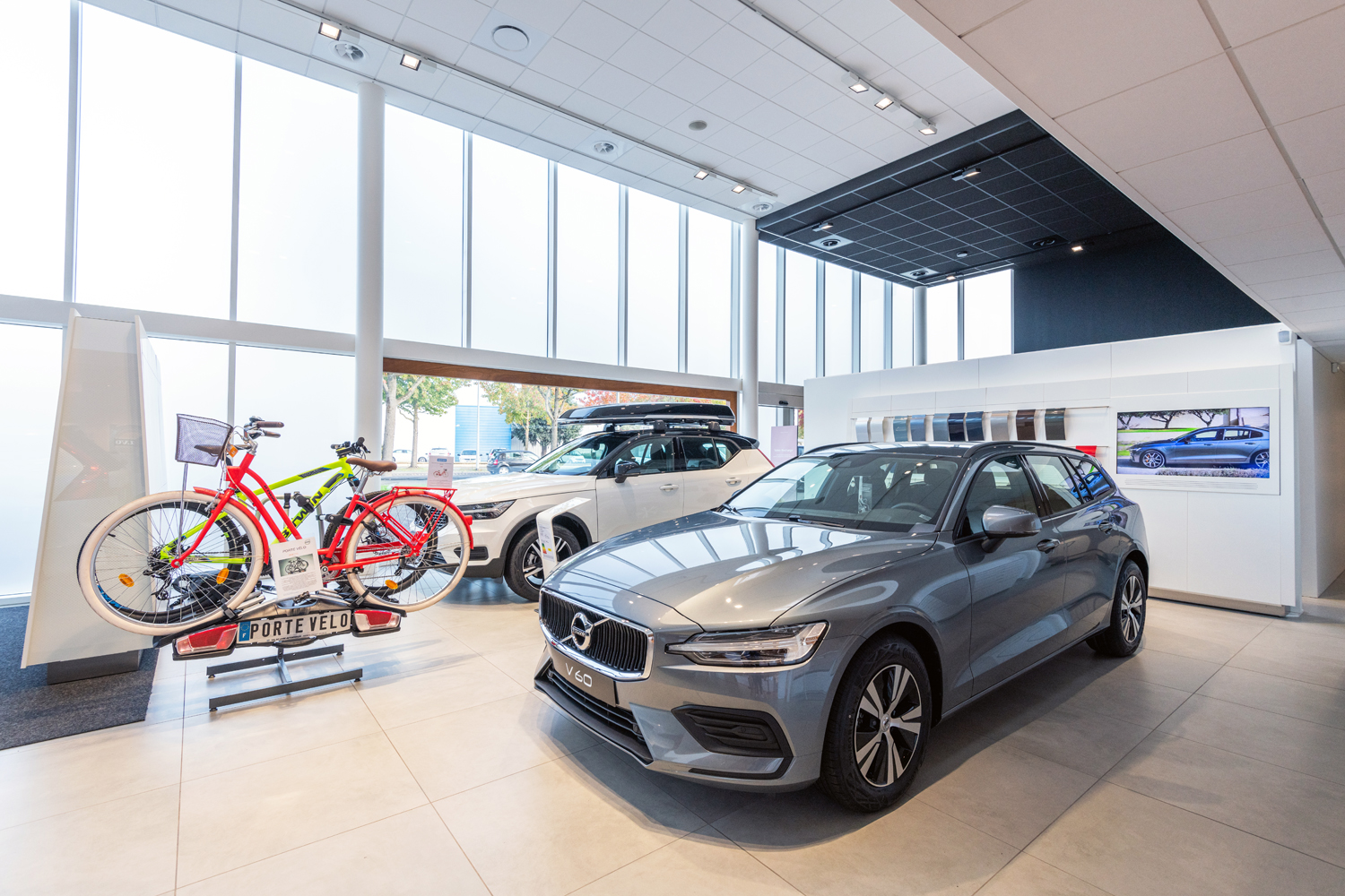 reportage photo concessionnaire automobile Volvo Lensman