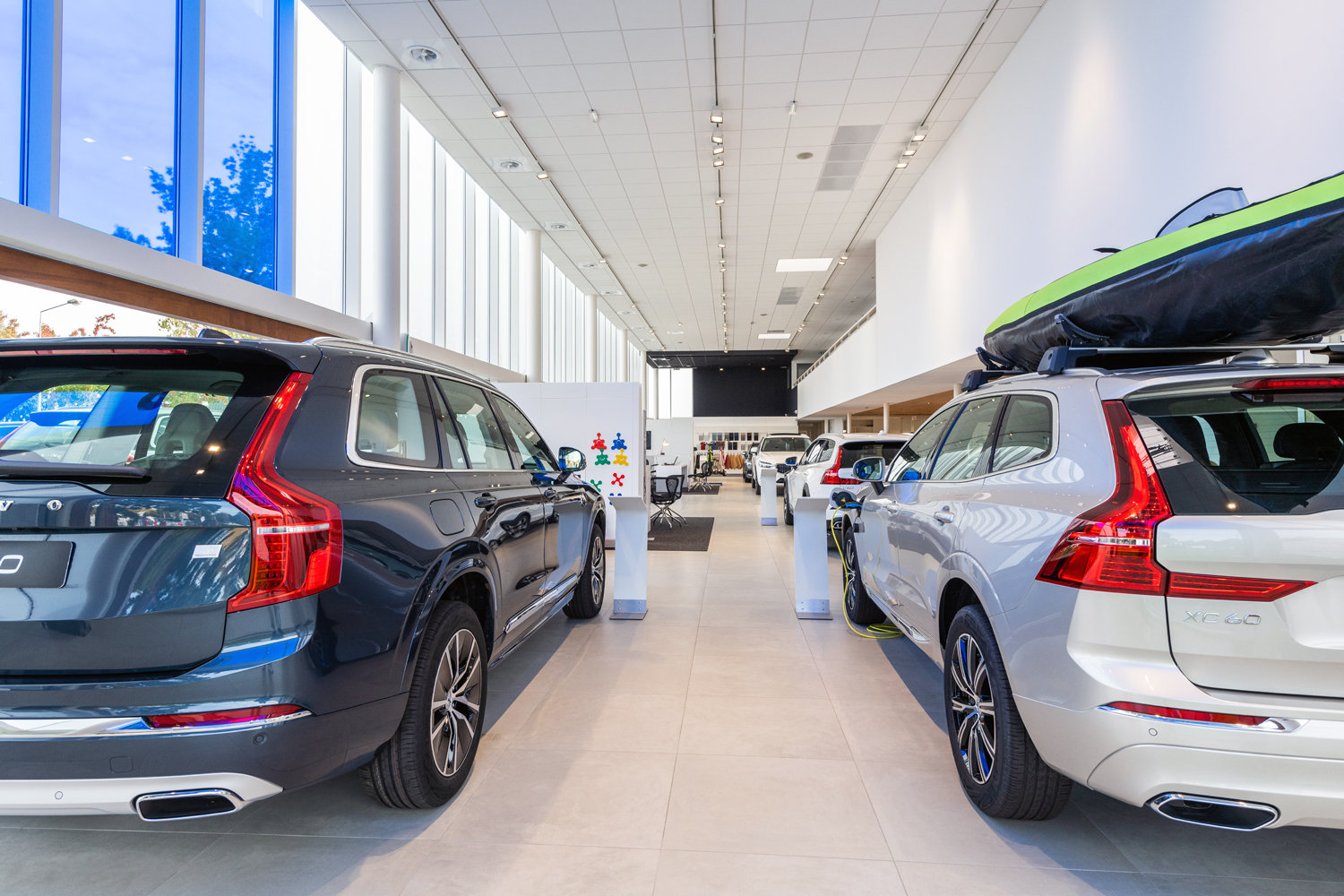 reportage photo concessionnaire automobile Volvo Lensman