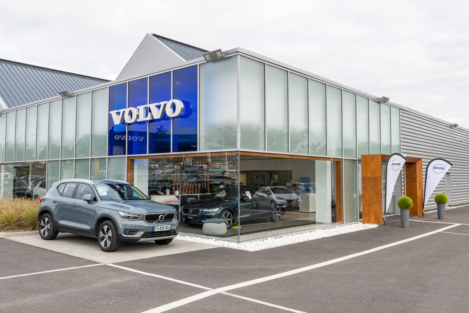 reportage photo concessionnaire automobile Volvo Lensman