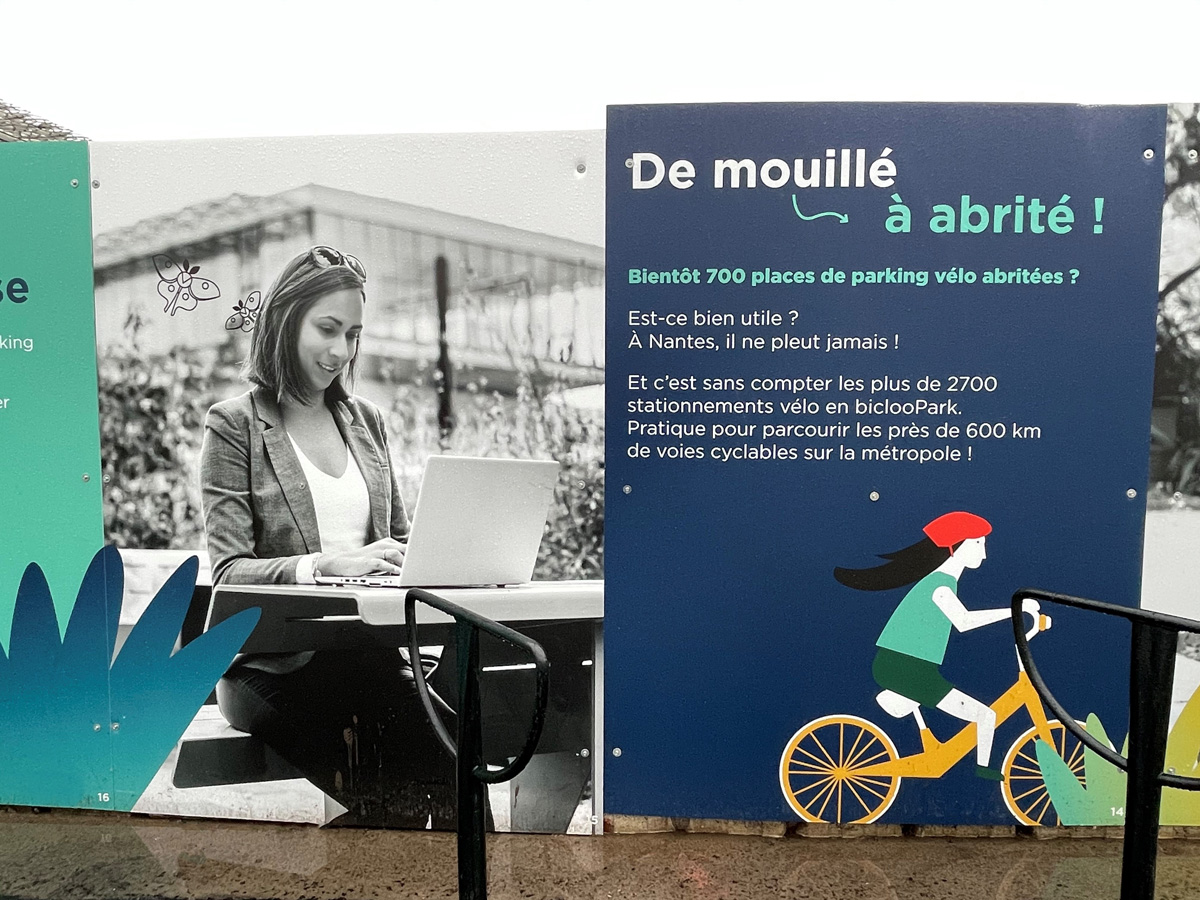 shooting palissade chantier Cyclo Station gare nord nantes metropole Lensman Nouvelle Vague
