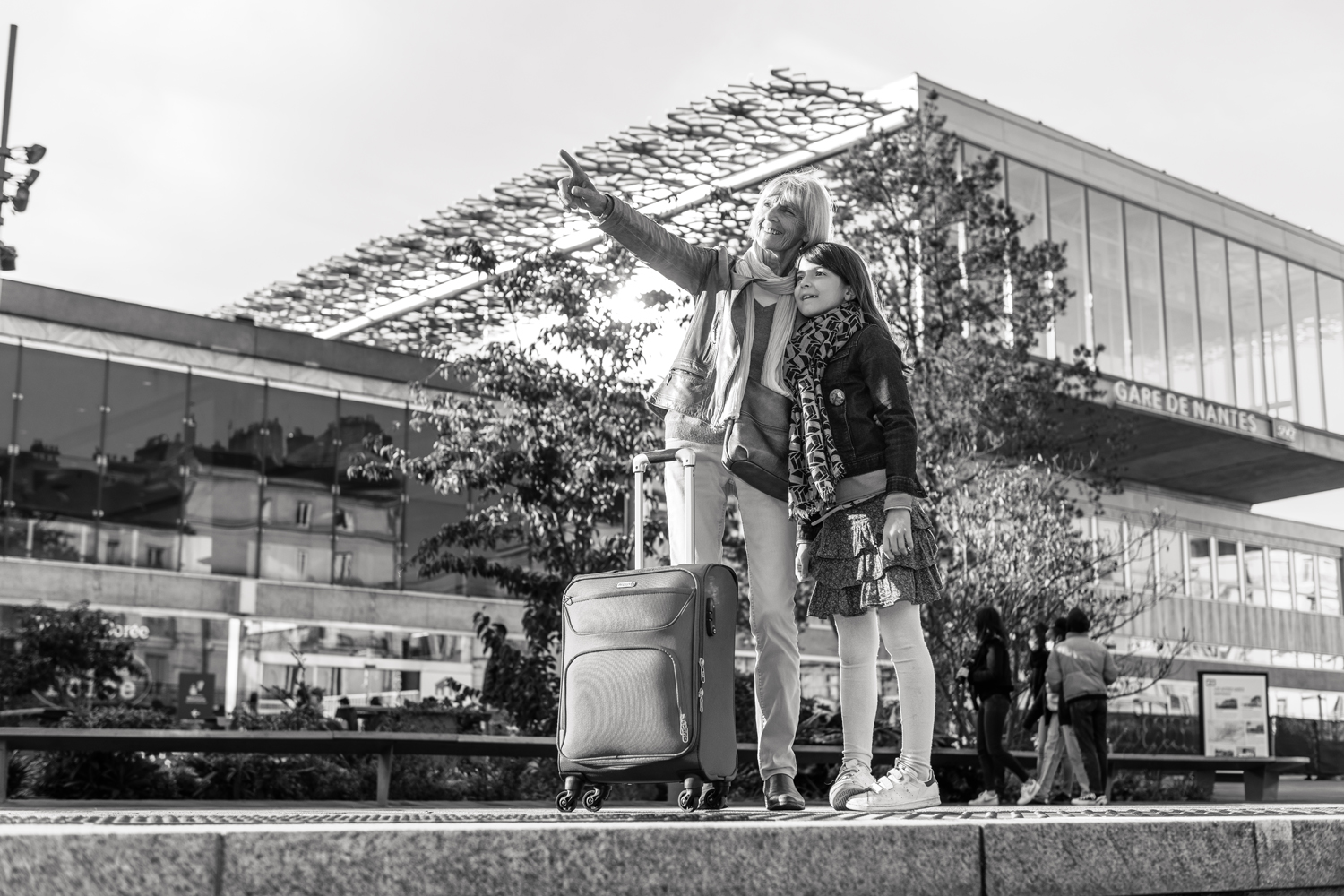 shooting palissade chantier Cyclo Station gare nord nantes metropole Lensman Nouvelle Vague