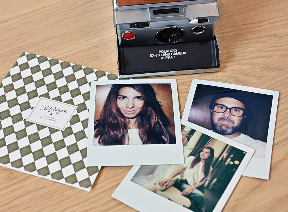 Animation Polaroid Retro Vintage Pochette Sezane