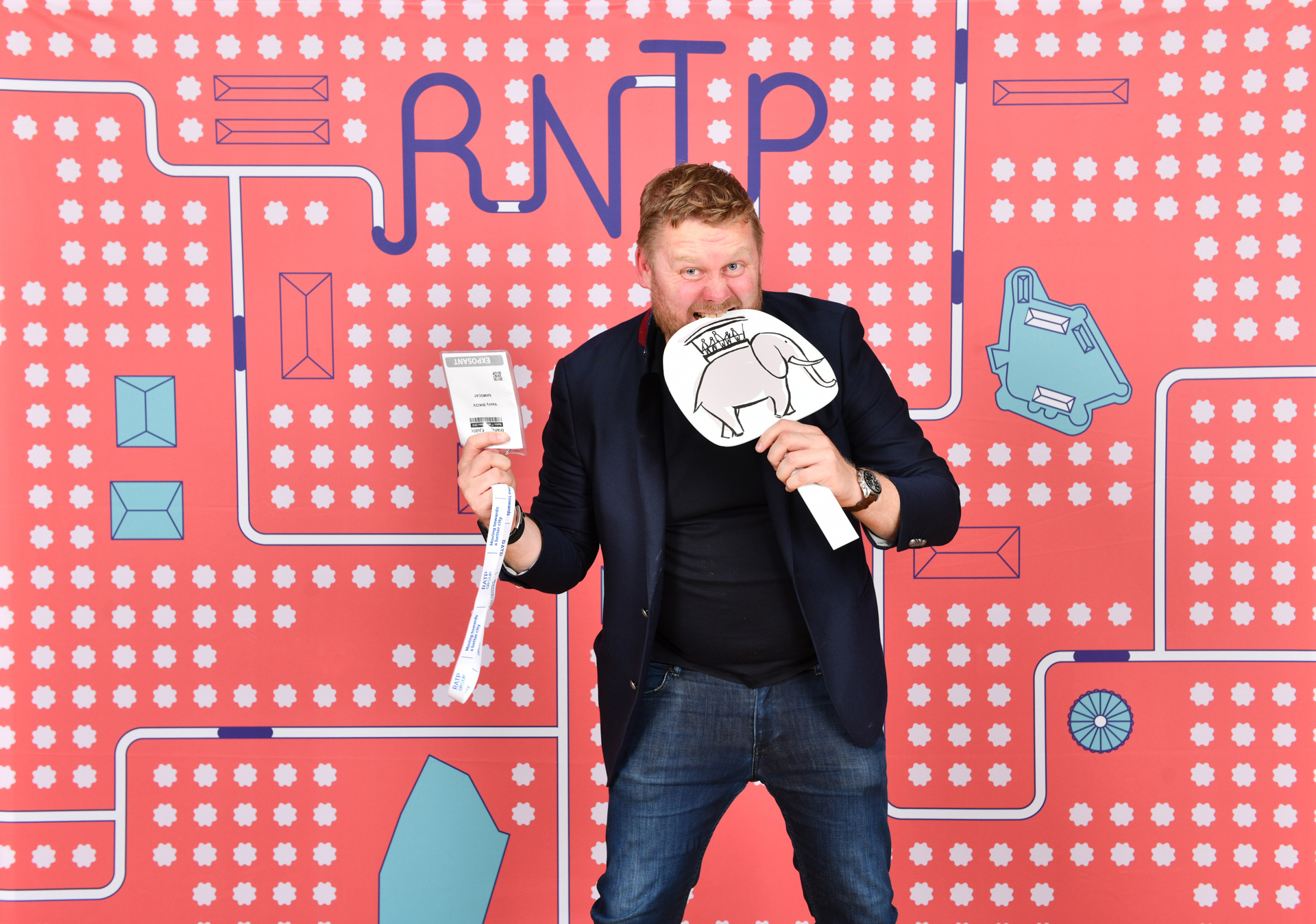 Animation photocall Rntp Salons Mauduit Nantes Lensman