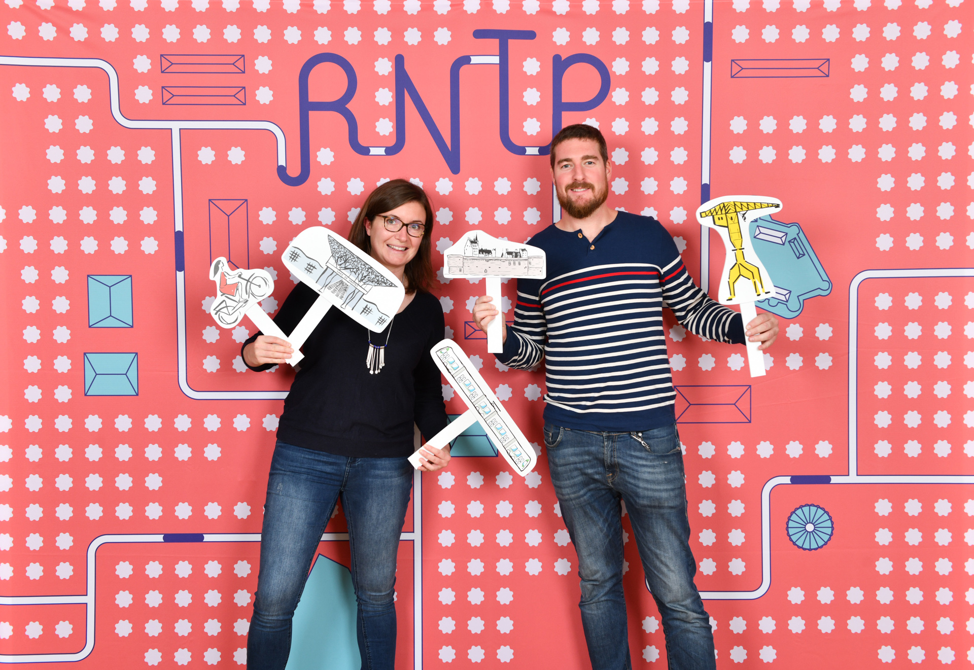 Animation photocall Rntp Salons Mauduit Nantes Lensman