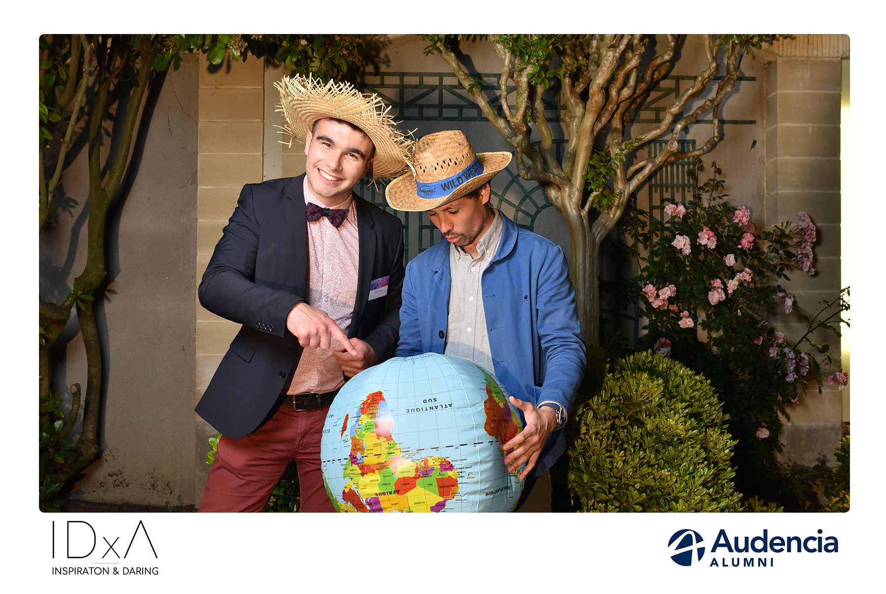 Photocall Audencia Alumni Hotel de horticulture Nantes Lensman