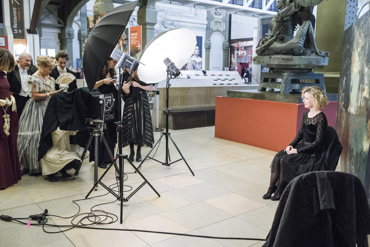 Animation Photo Polaroid Chambre Photographique Ans Musee Orsay Lensman