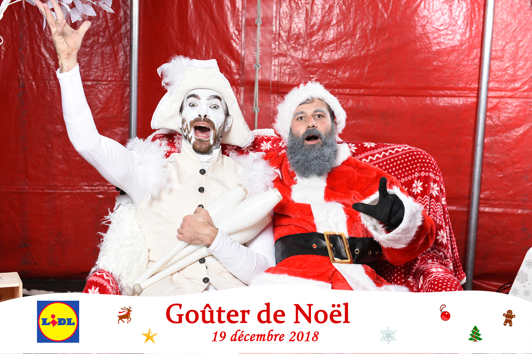 Photocall Reportage Photo Christmas Party Lidl Bretagne Lensman