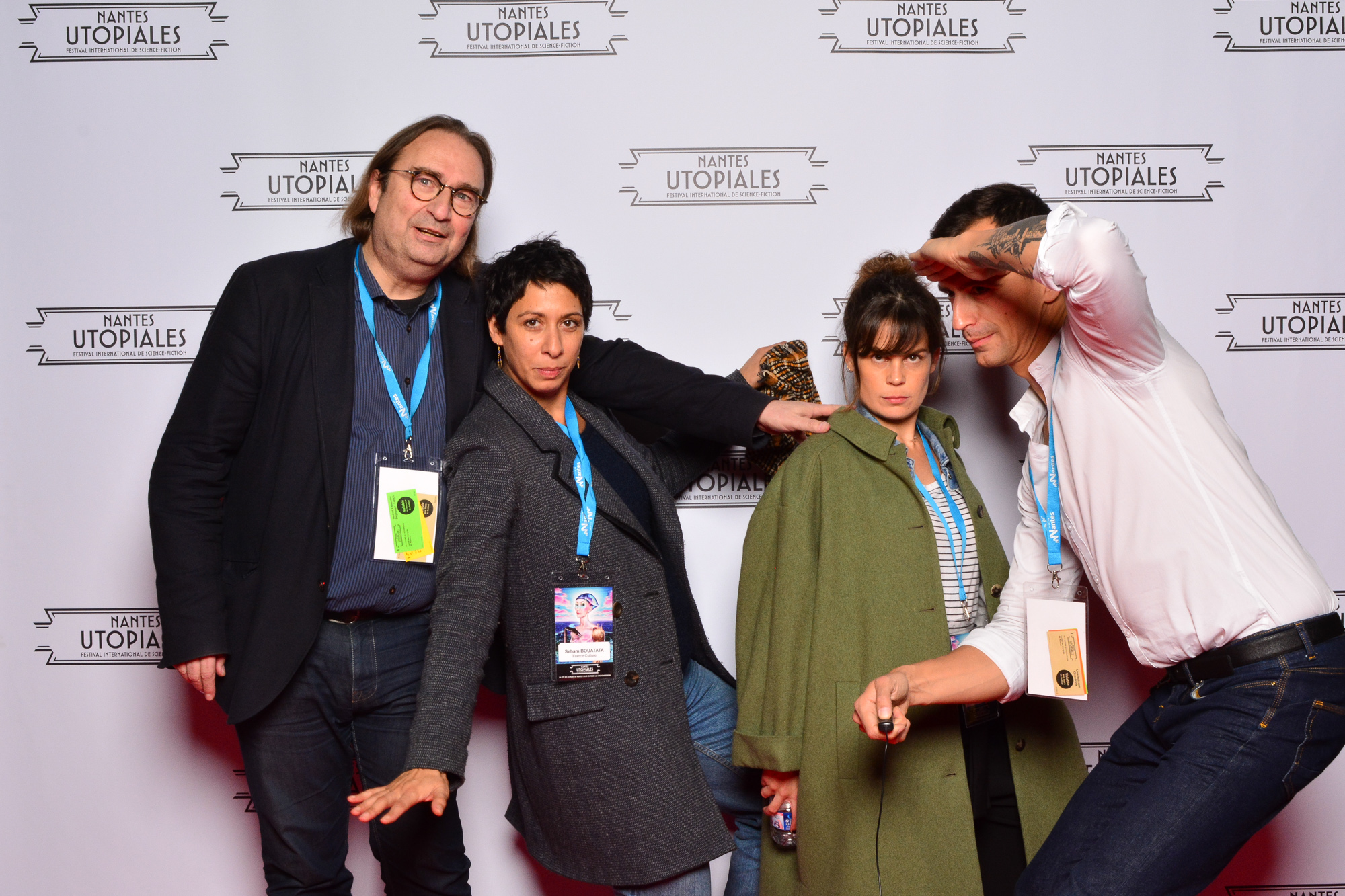 Reportage Photo Photocall Festival International De Science Fiction Les Utopiales Cite Des Congres Nantes Lensman