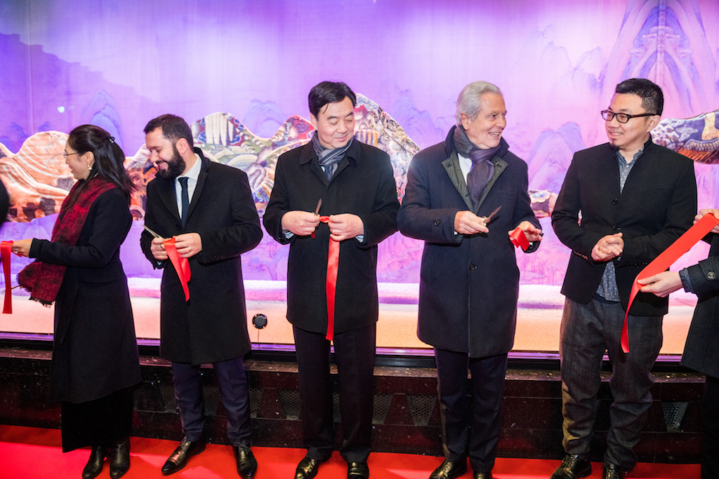 Reportage Photo Photocall Inauguration Vitrines Galeries Lafayette Haussman Paris Lensman