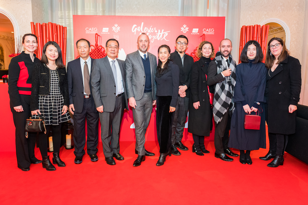 Reportage Photo Photocall Inauguration Vitrines Galeries Lafayette Haussman Paris Lensman