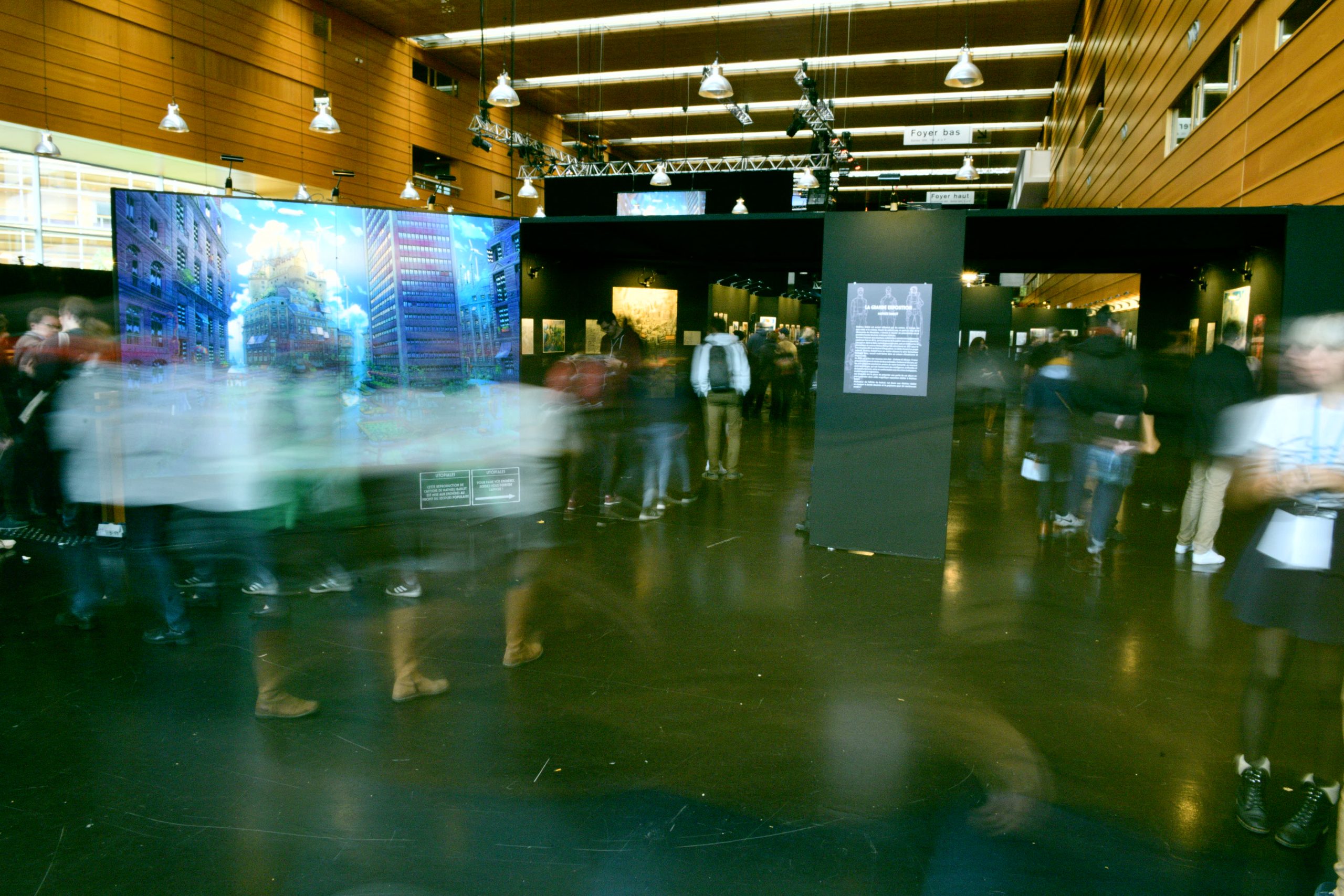 Reportage photo cite des congres Nantes les Utopiales lensman
