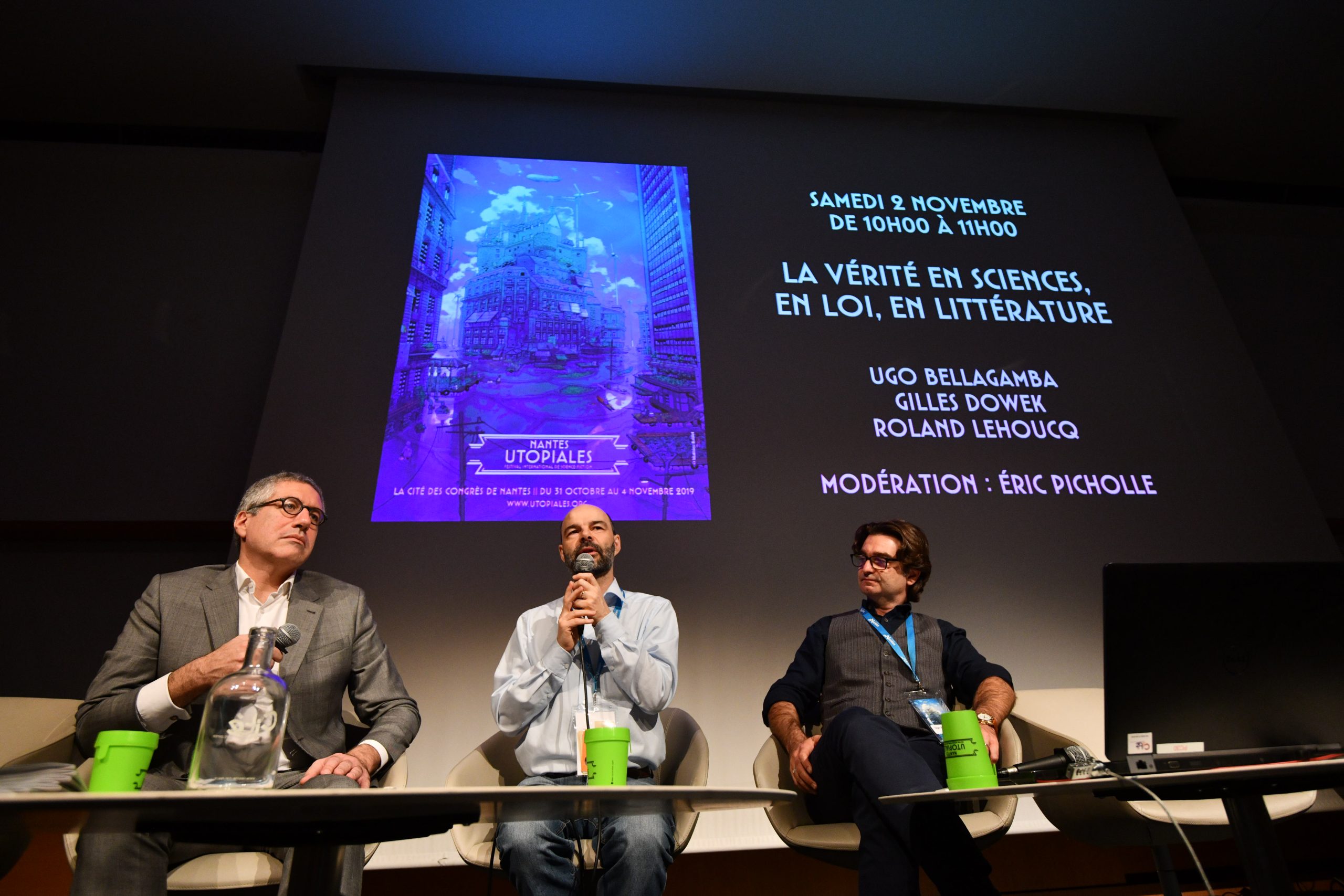 Reportage photo cite des congres Nantes les Utopiales lensman