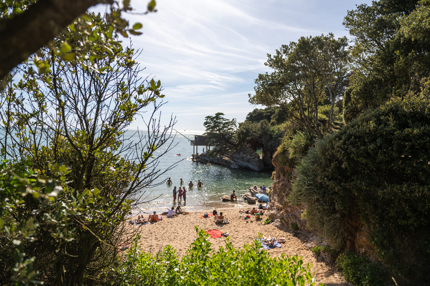 reportage photo cote de jade Cravate et Sandalettes