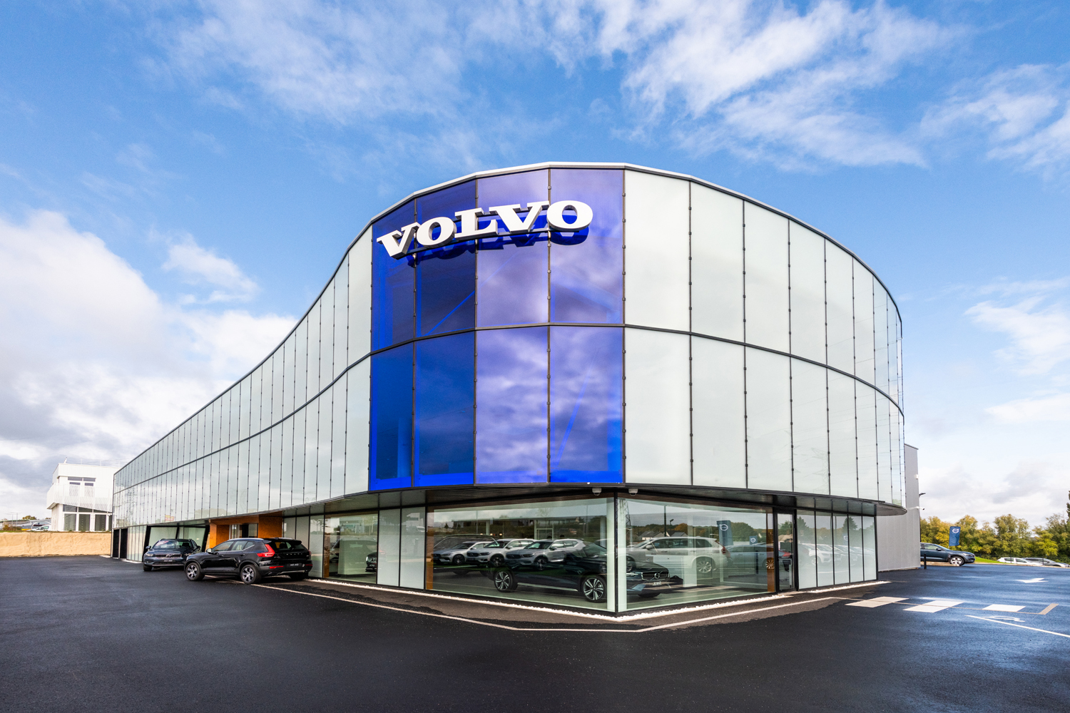 reportage photo concessionnaire automobile Volvo Lensman