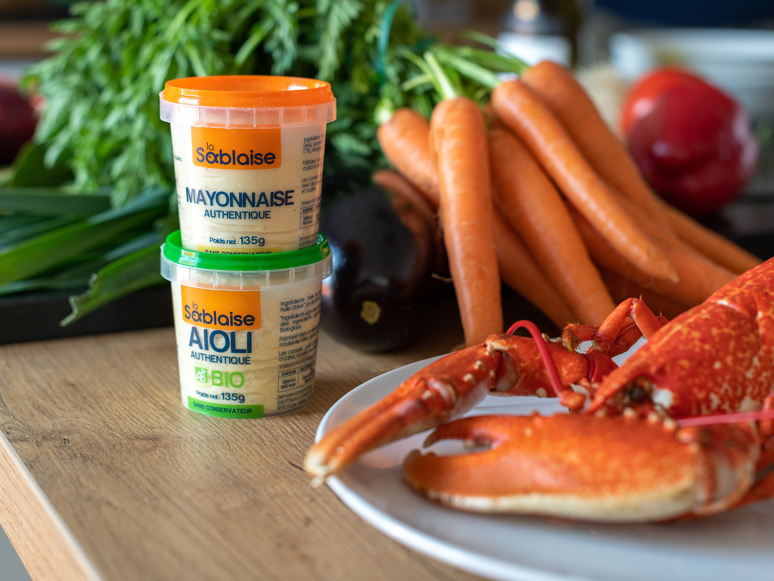 mayonnaise authentique homard Poisson food nature morte cuisine pêcheurs ÔPoisson copie